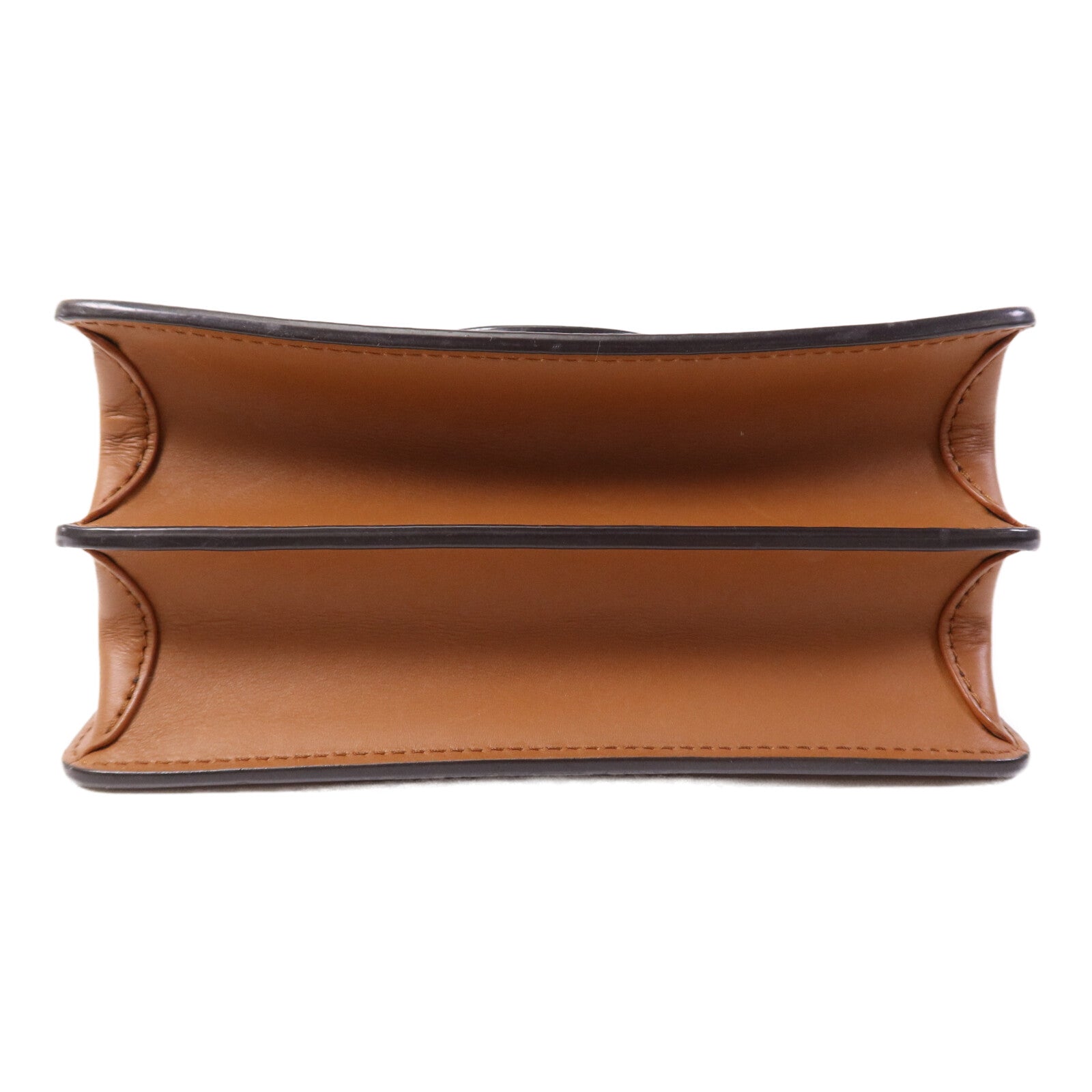 LOUIS VUITTON 【激減優惠】Monogram Reverse Mini Dauphine 金扣肩背袋