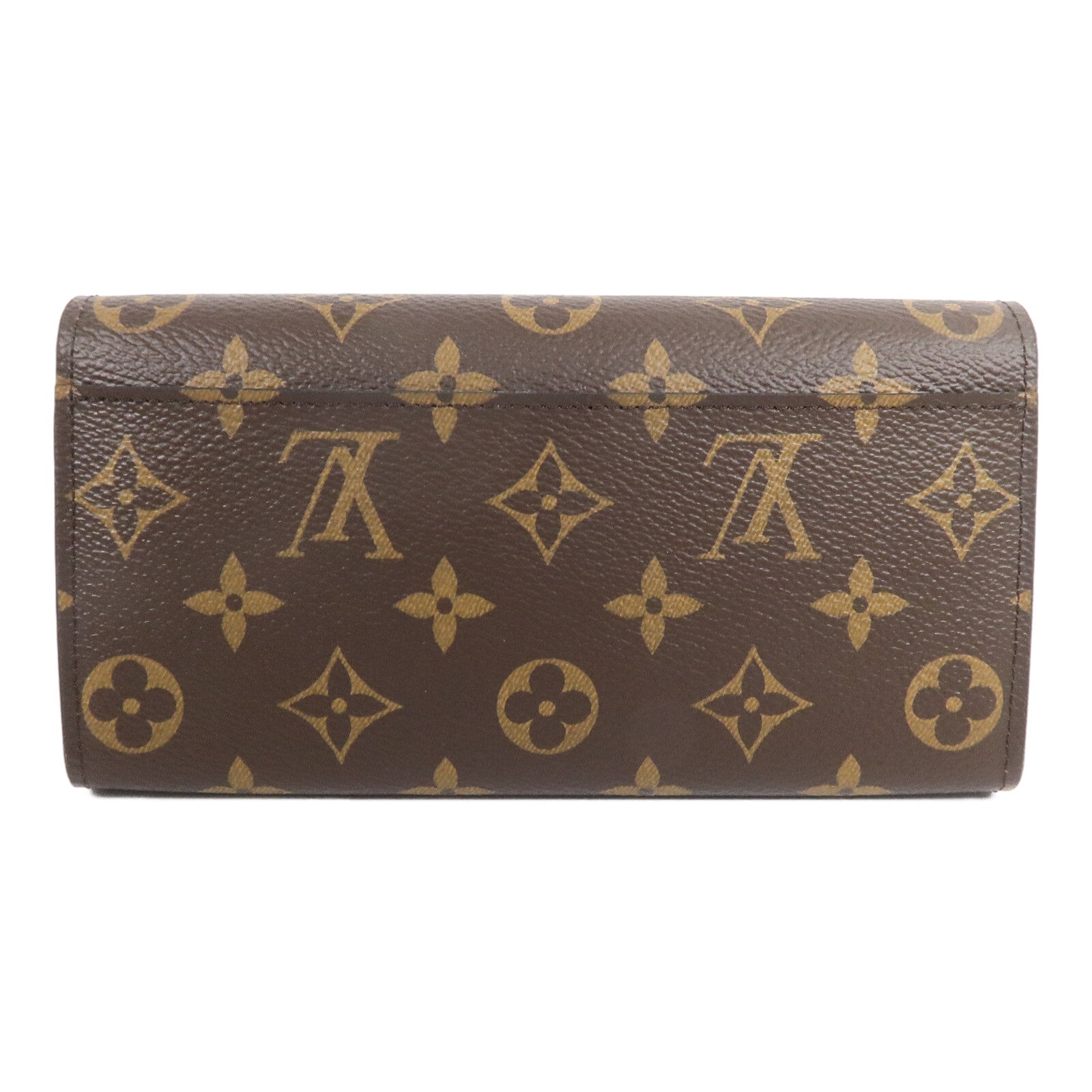 LOUIS VUITTON Monogram Portefeuille Sara金扣長錢包