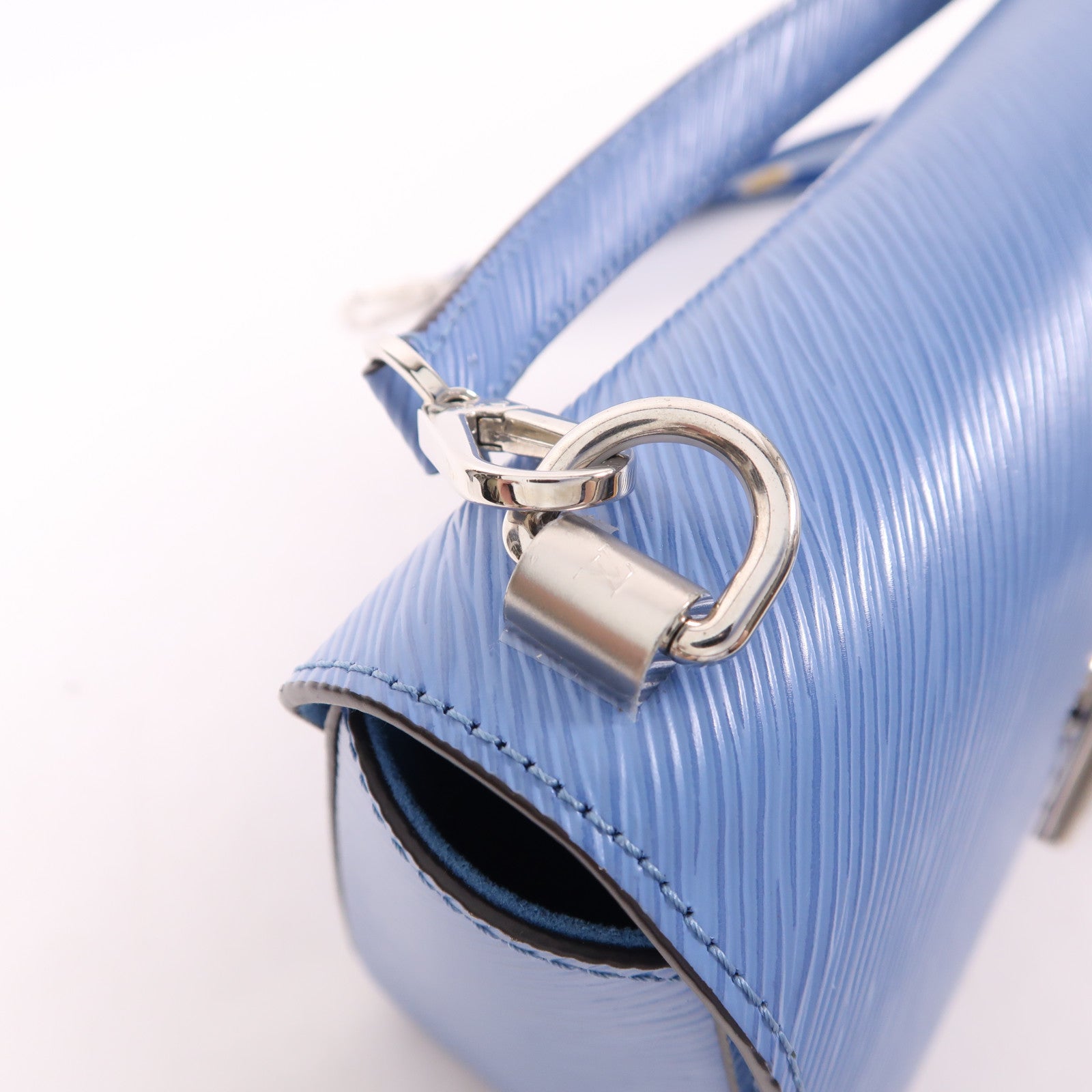 LOUIS VUITTON Epi Twist MM銀扣手挽肩背兩用袋