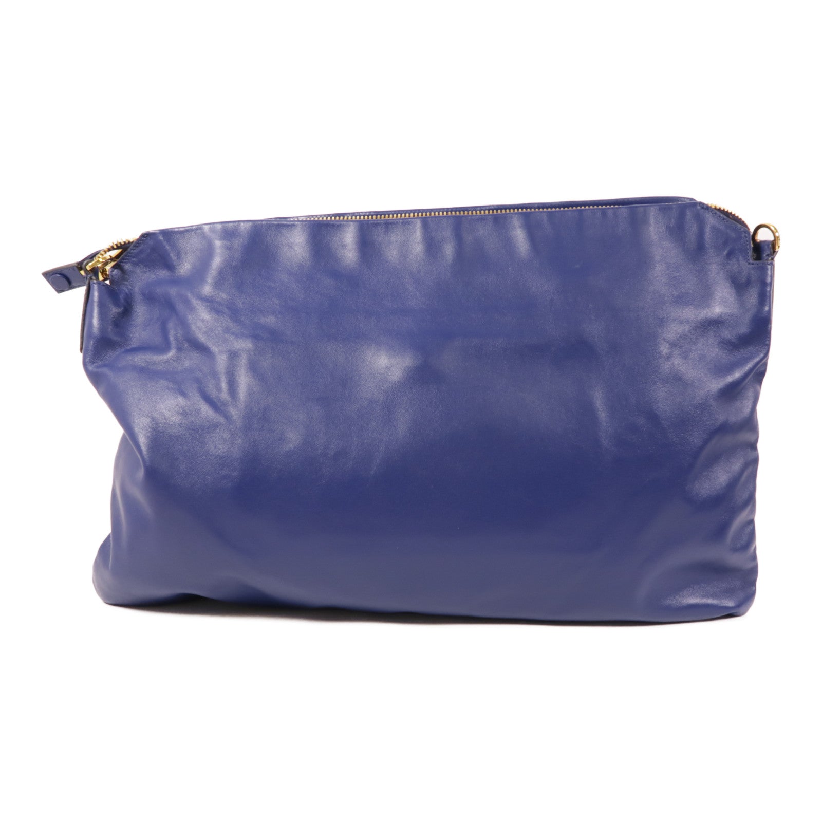 Miu Miu 牛皮皮革Shoulder Bag金扣肩背袋