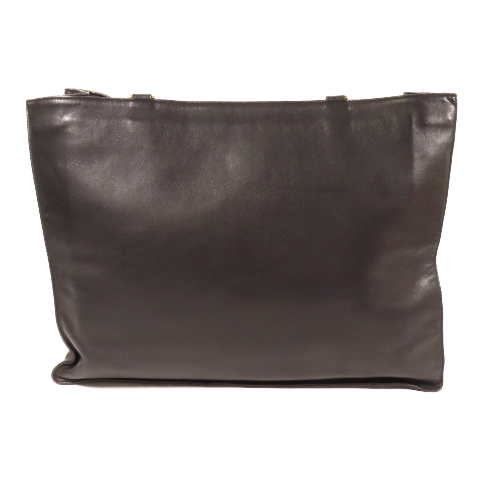 CHANEL 皮革Shoulder Tote金扣肩背袋/手挽袋