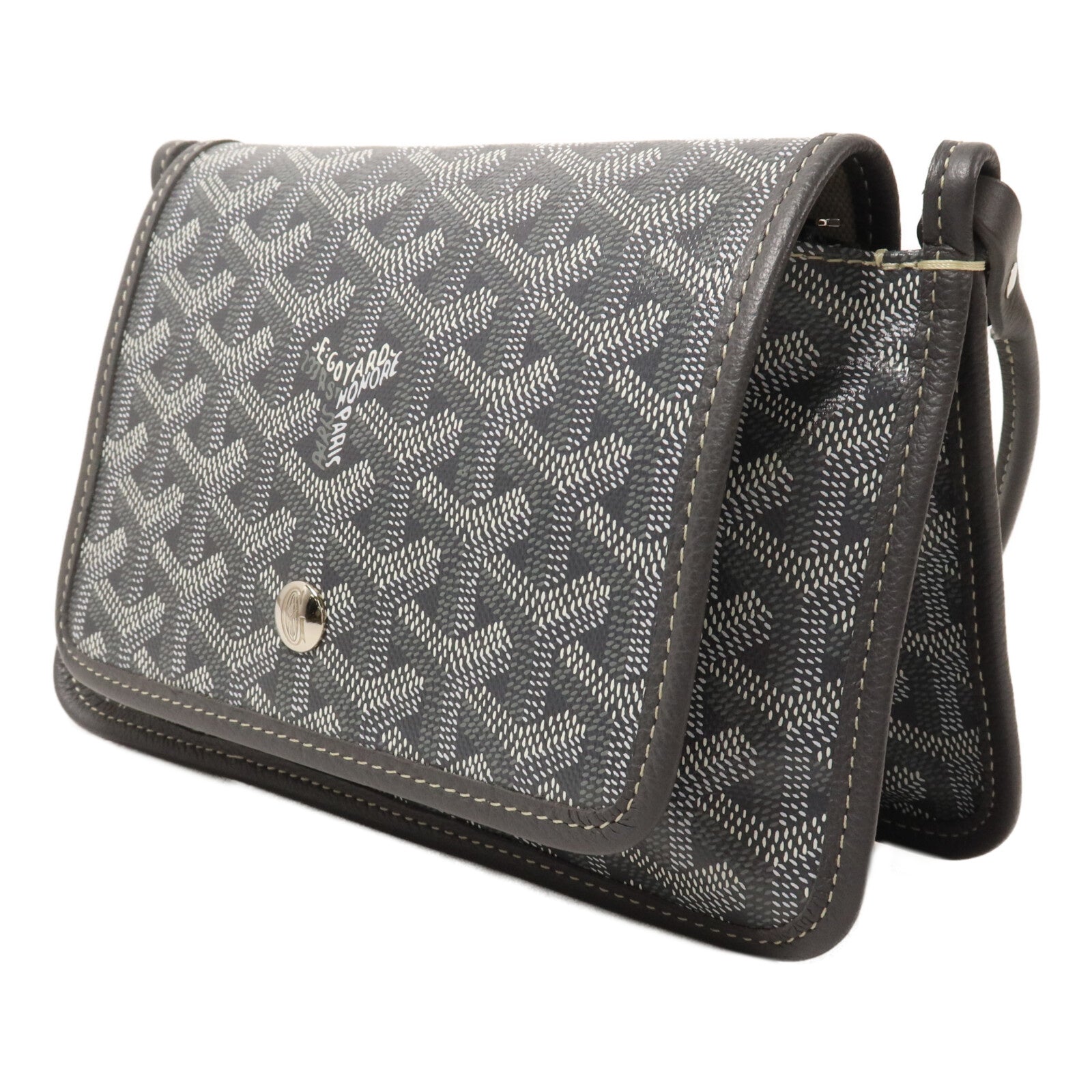 GOYARD 塗層帆布Plumet Pocket Wallet肩背袋