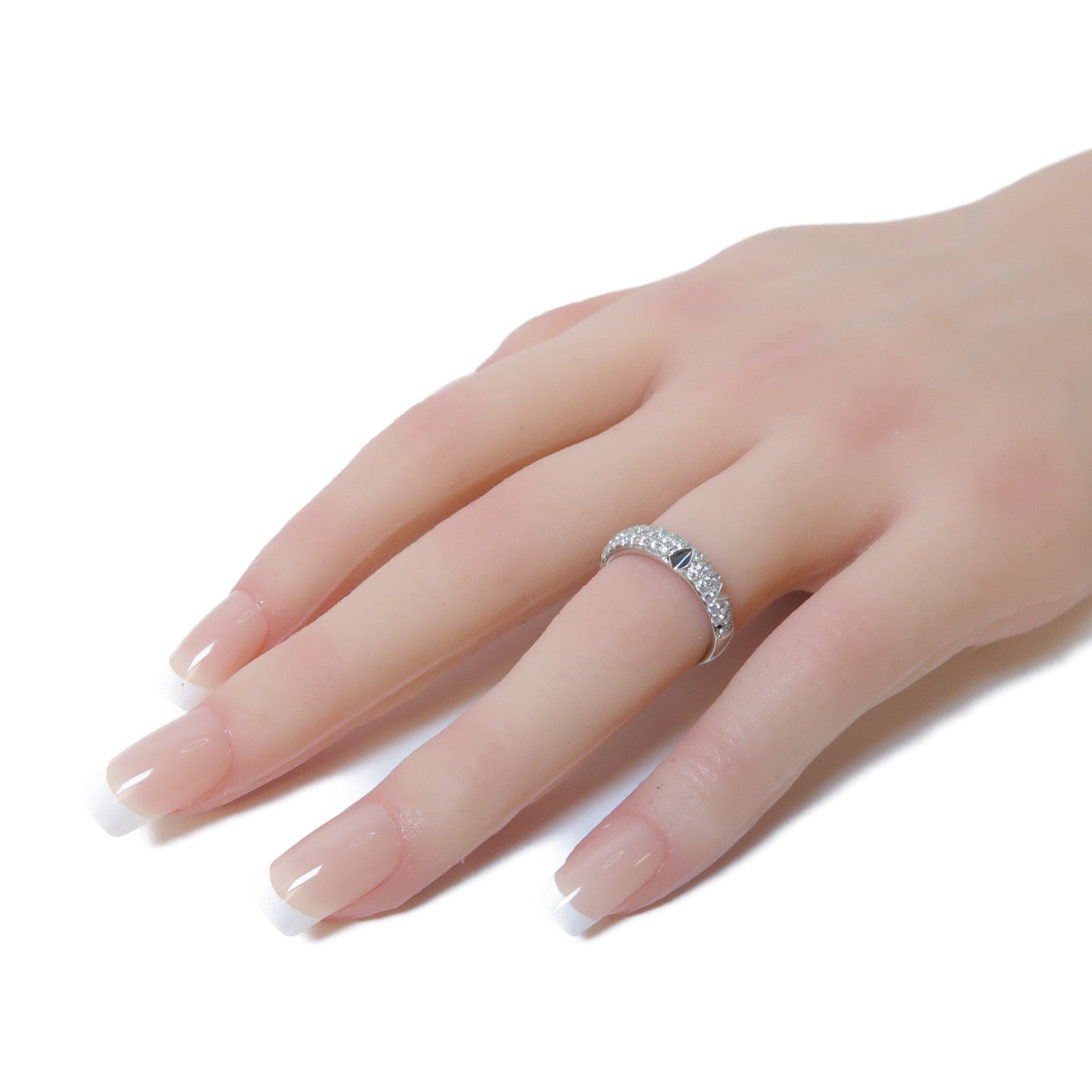 JEWELRY 18K白金Diamond Ring 0.68ct鑽石戒指US#5