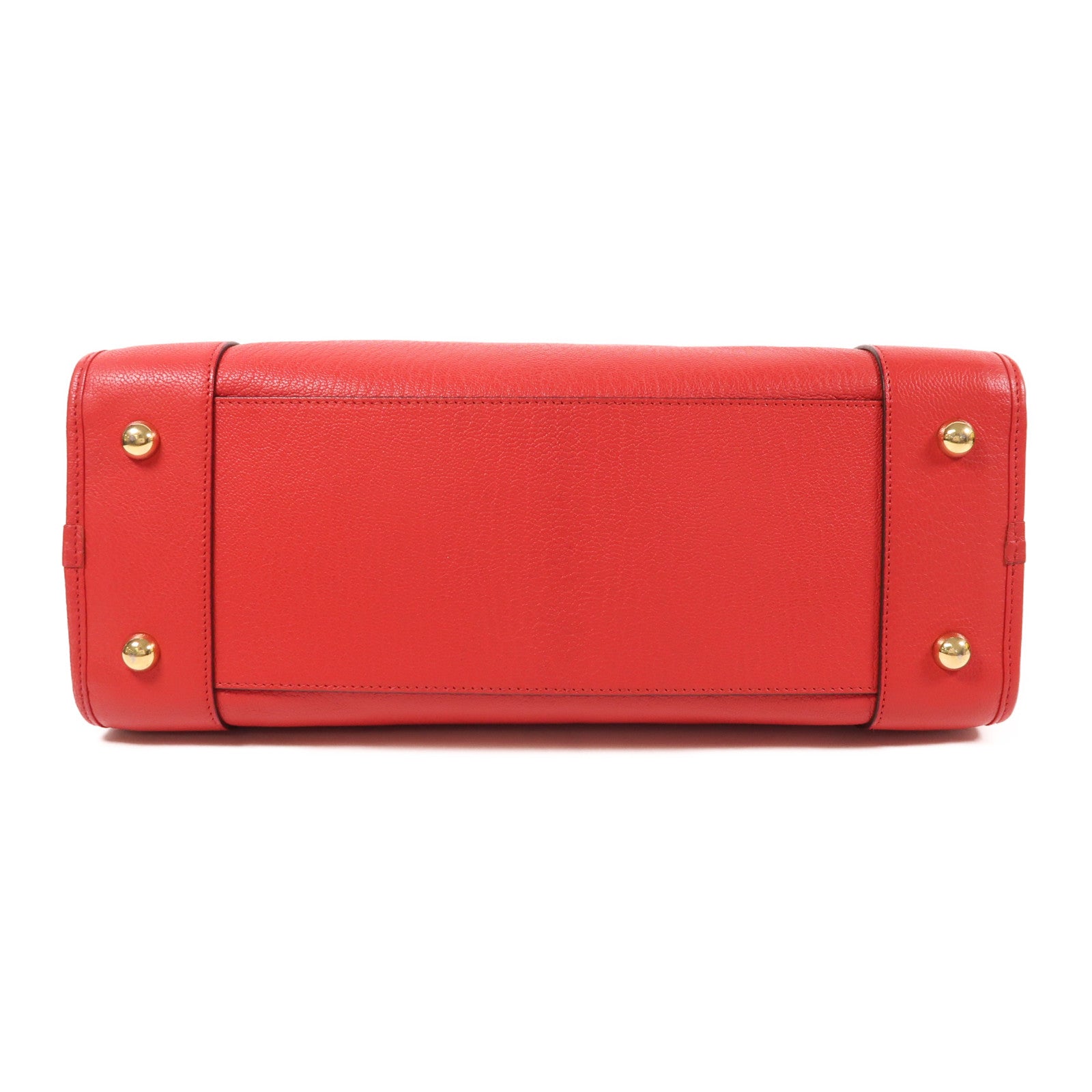 LOEWE 牛皮皮革Handbag金扣手挽袋/肩背袋