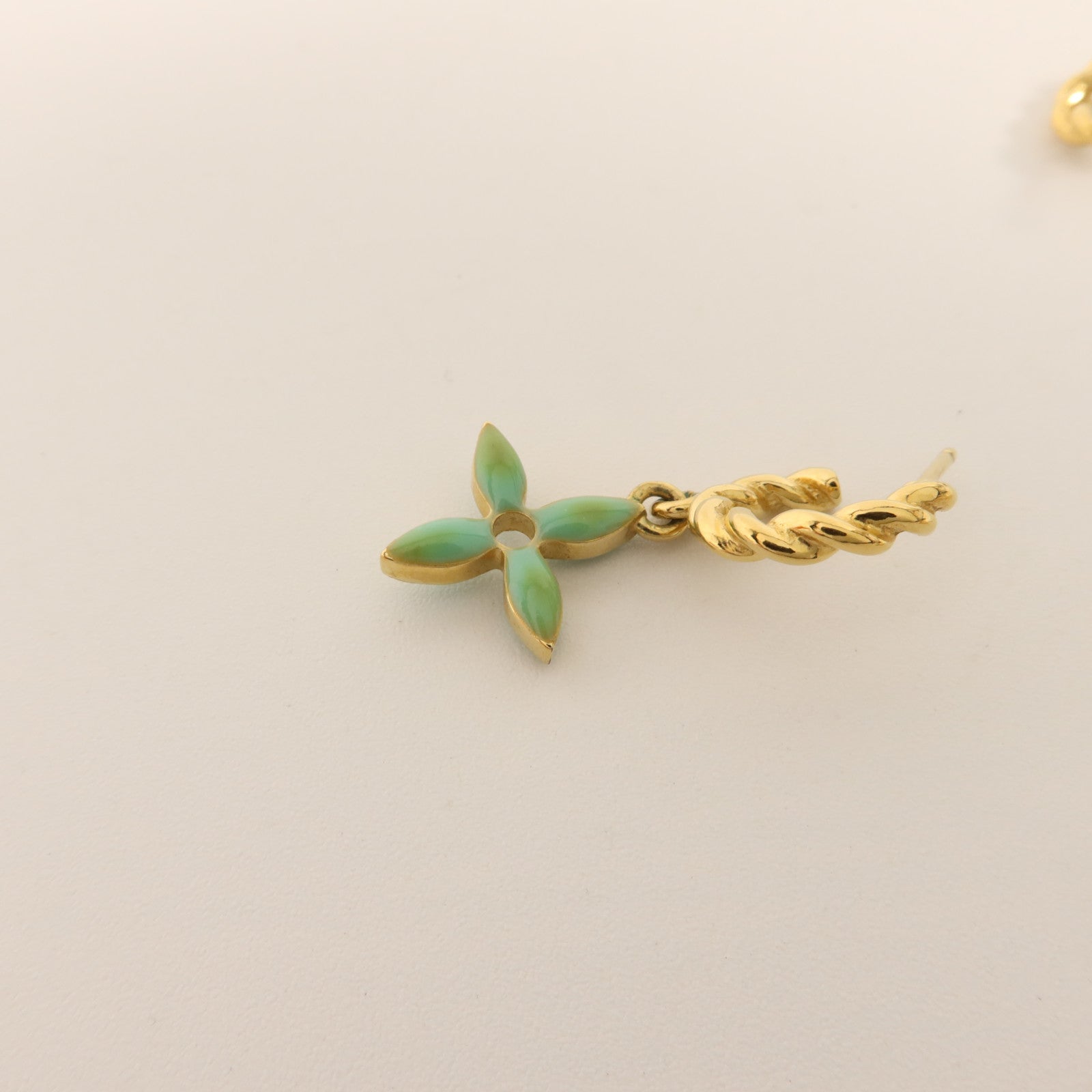 LOUIS VUITTON 銅/琺瑯Sweet Monogram Earrings耳環