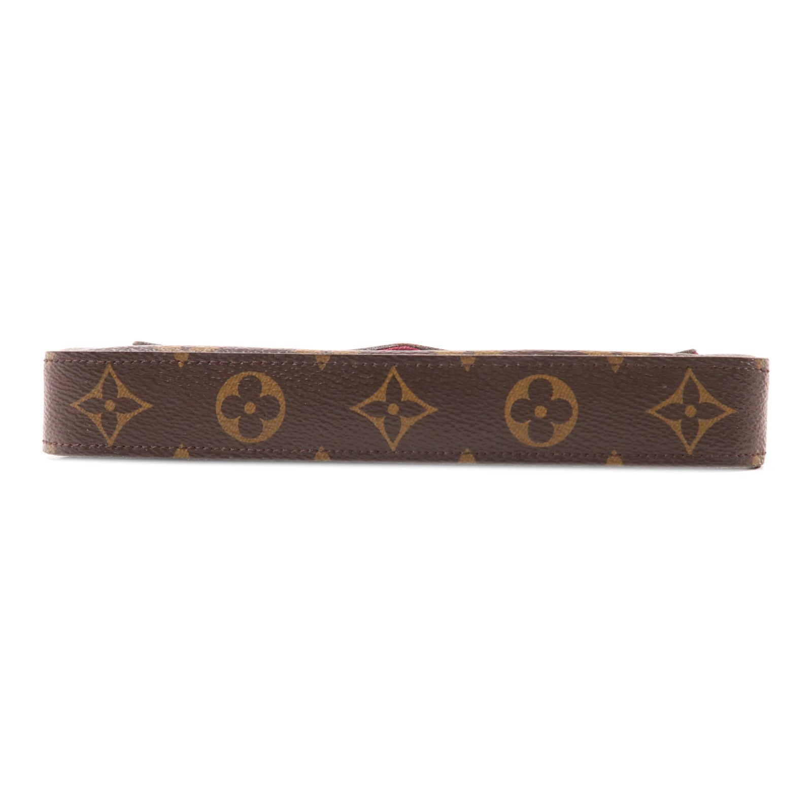 LOUIS VUITTON LV GHW Felicie Pochette Chain Shoulder Bag M61276 Monogram Brown