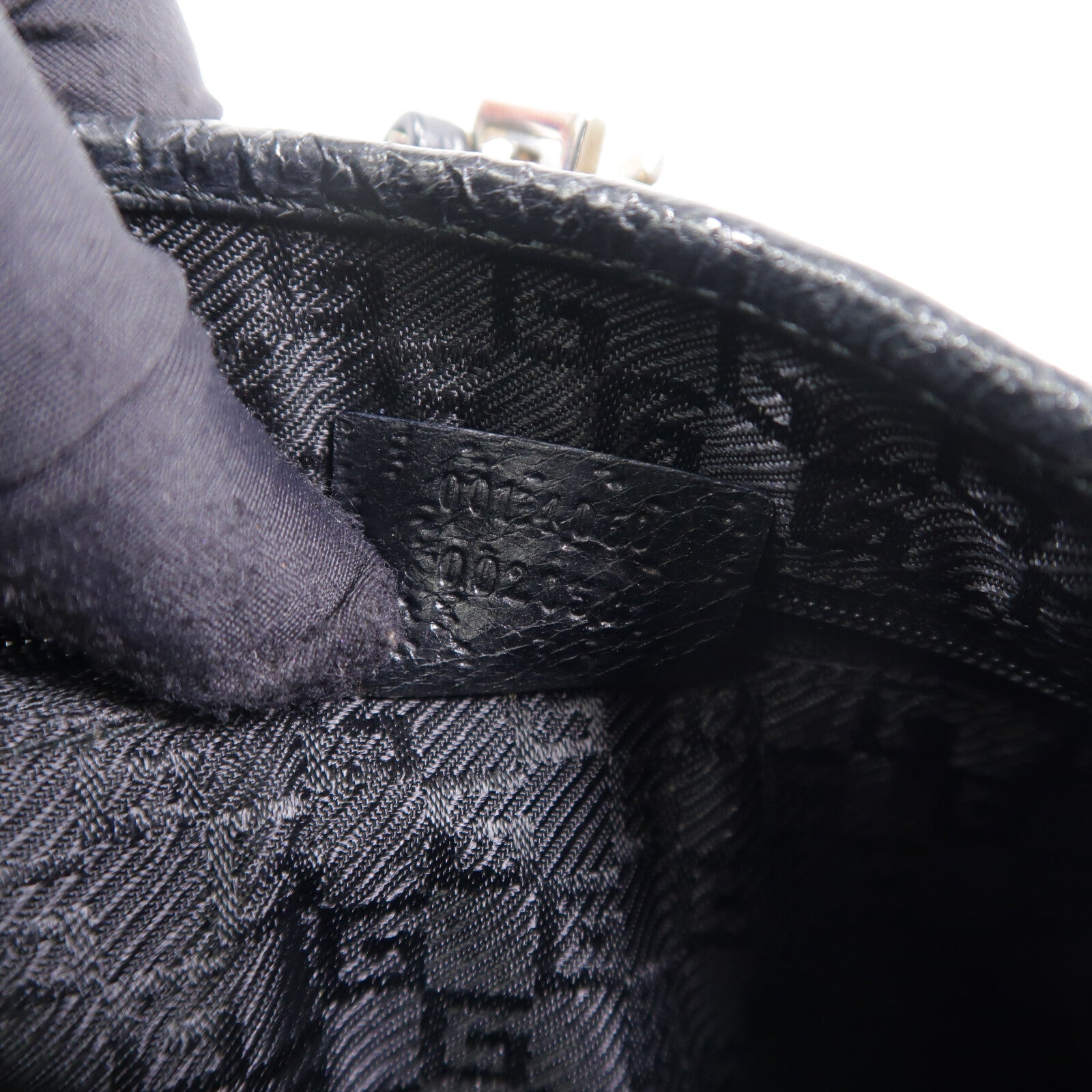 GUCCI 帆布/牛皮皮革Bamboo Jackie Hobo Bag肩背袋