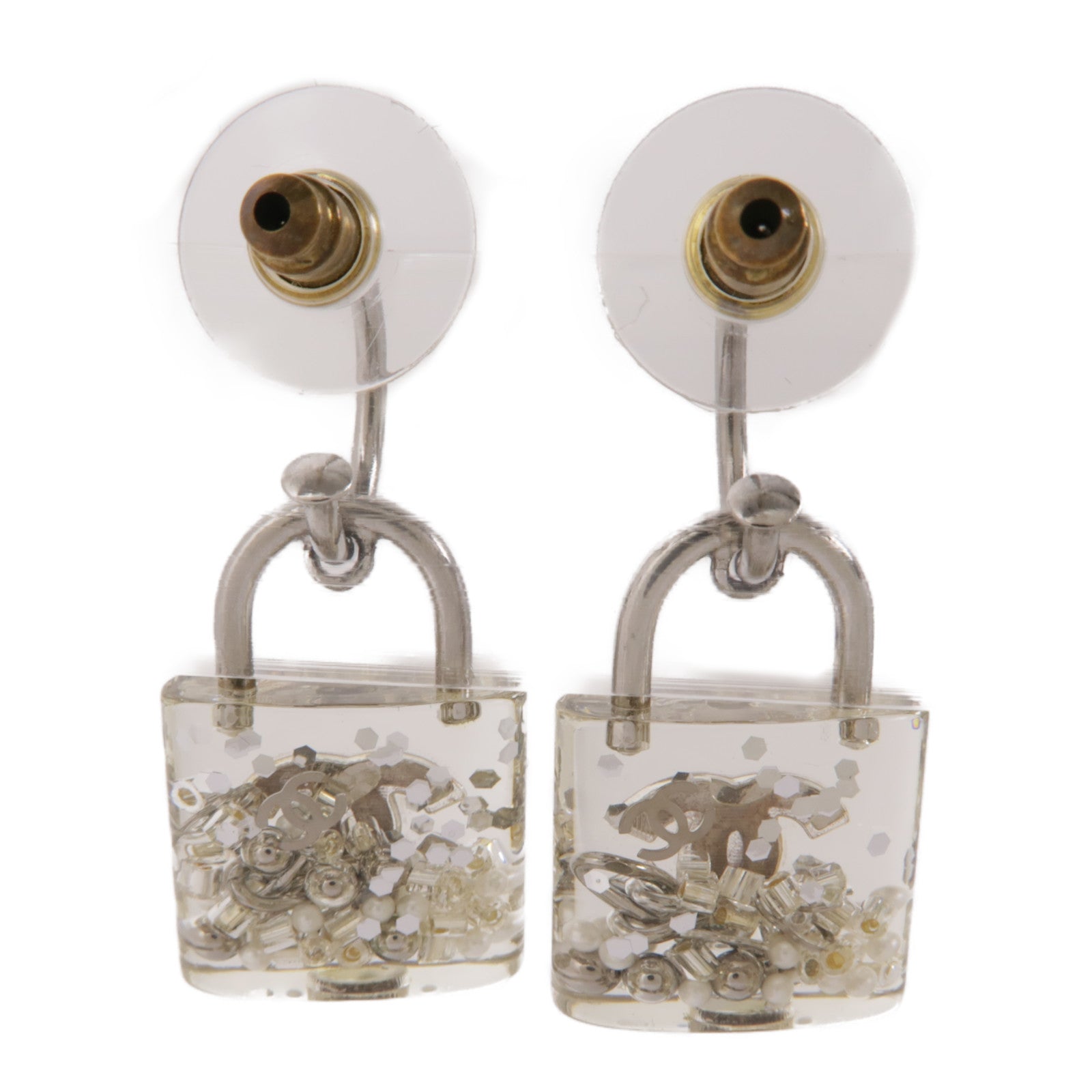 CHANEL PVC/金屬Earrings耳環