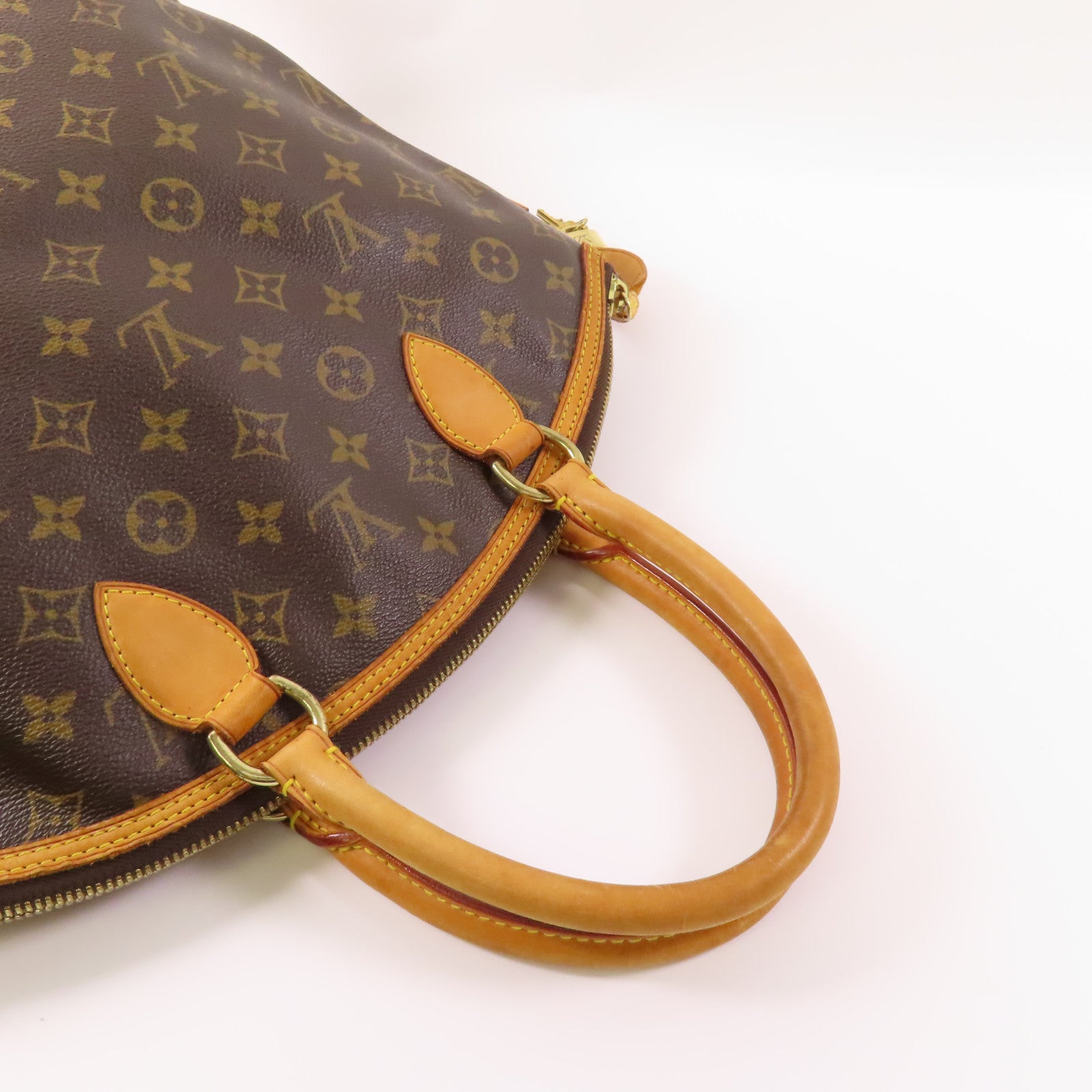 LOUIS VUITTON Monogram Lockit Vertical金扣手挽袋