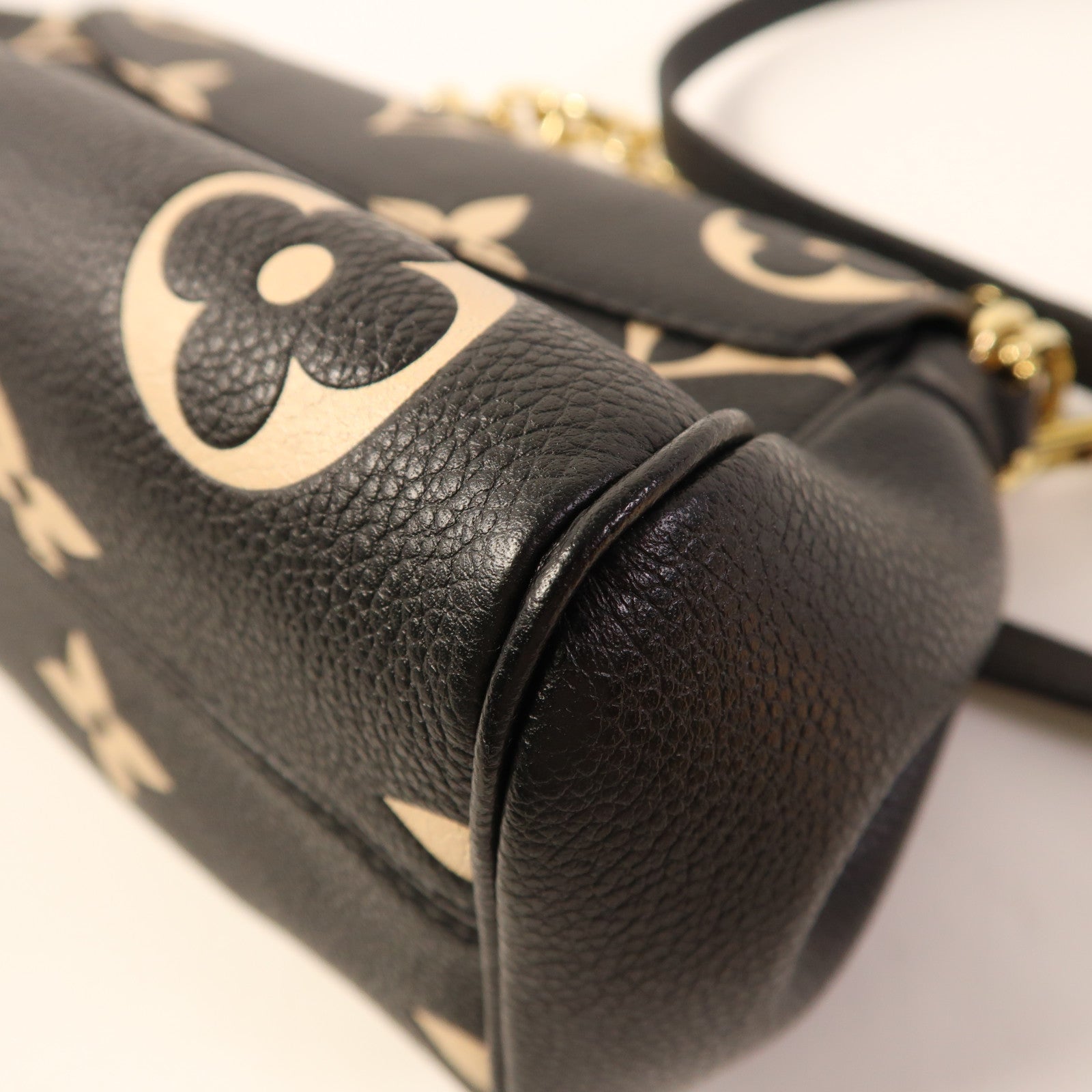 LOUIS VUITTON Monogram Empreinte Favorite金扣手挽肩背兩用袋