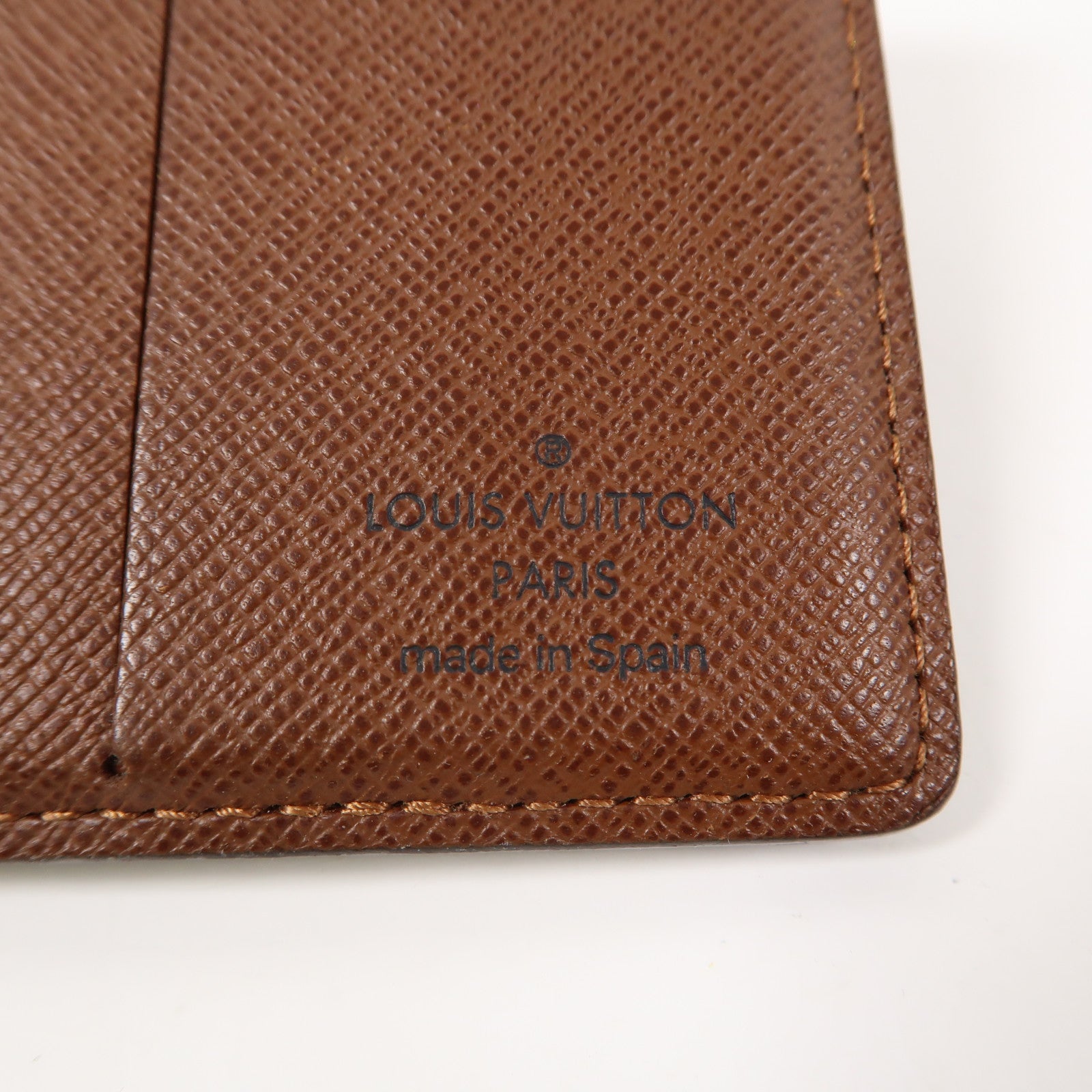 LOUIS VUITTON Monogram 6 Credit Card Slots Wallet錢包啡色