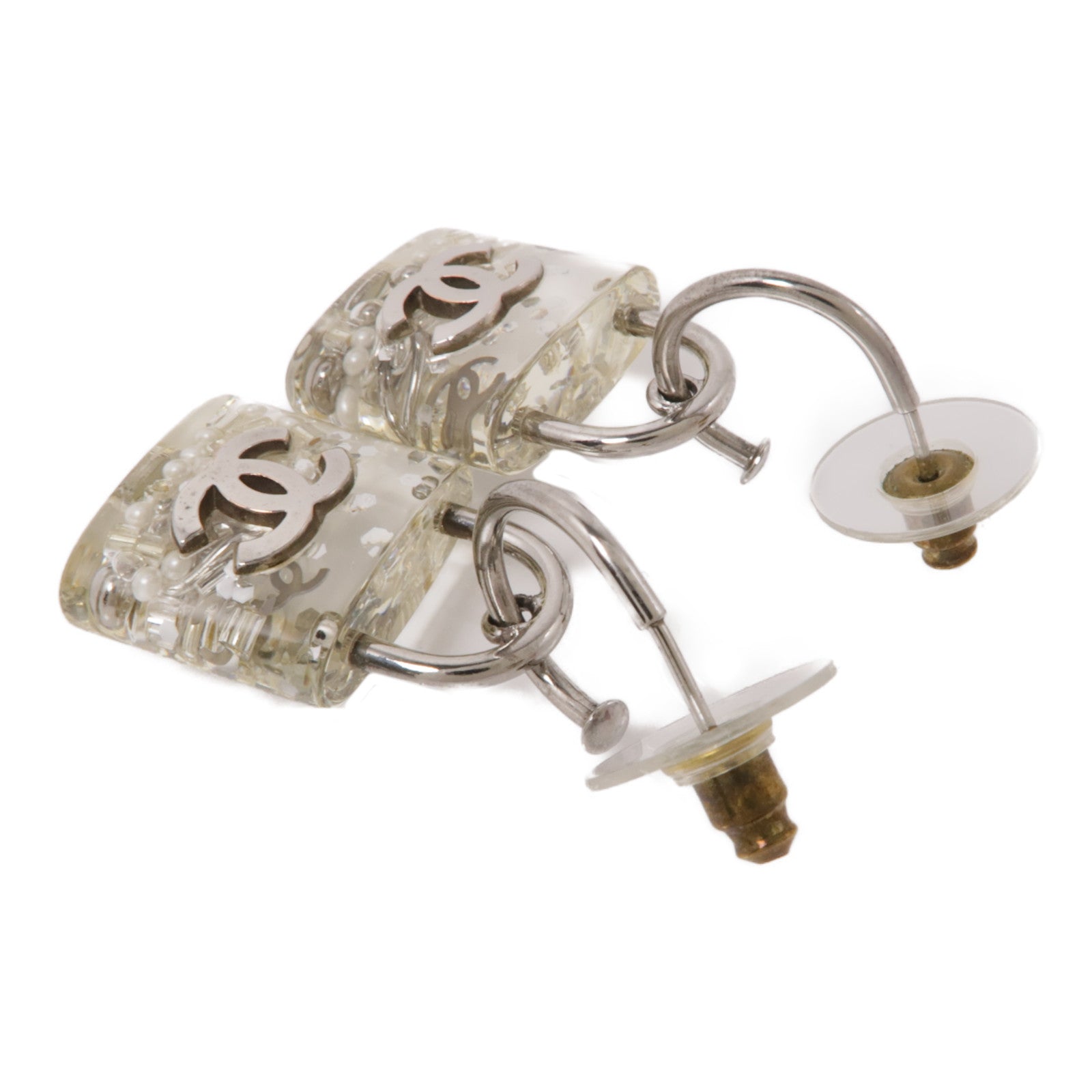 CHANEL PVC/金屬Earrings耳環