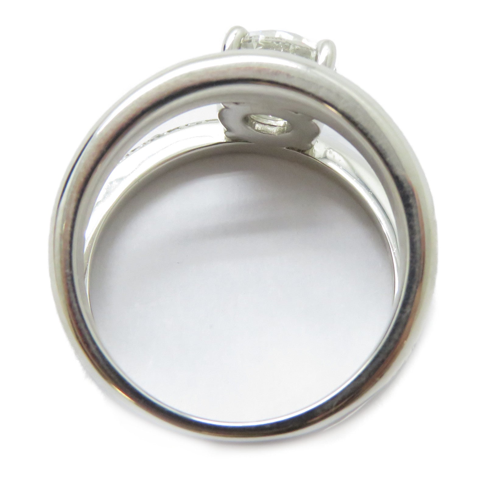 JEWELRY 【激減優惠】PT900鉑金Diamond Ring 1.326/0.17ct鑽石戒指US#6