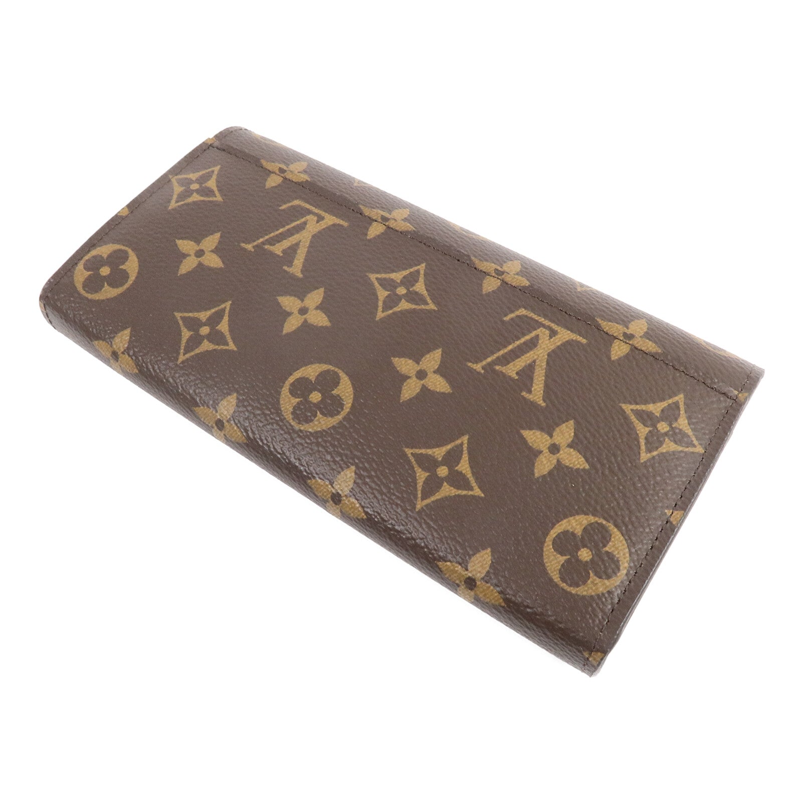 LOUIS VUITTON Monogram Portefeuille Sara金扣長錢包