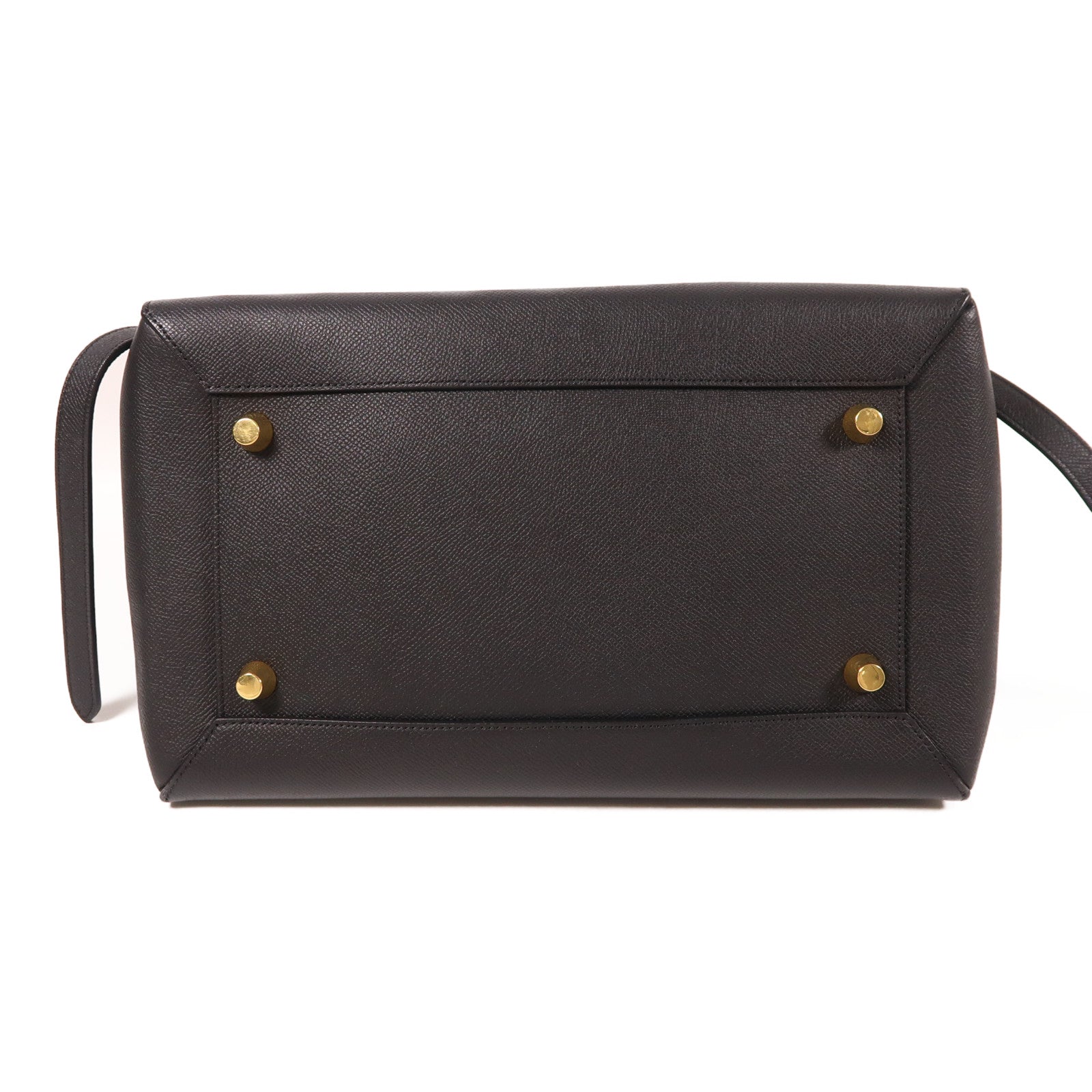 CELINE 牛皮皮革Micro Belt金扣手挽袋