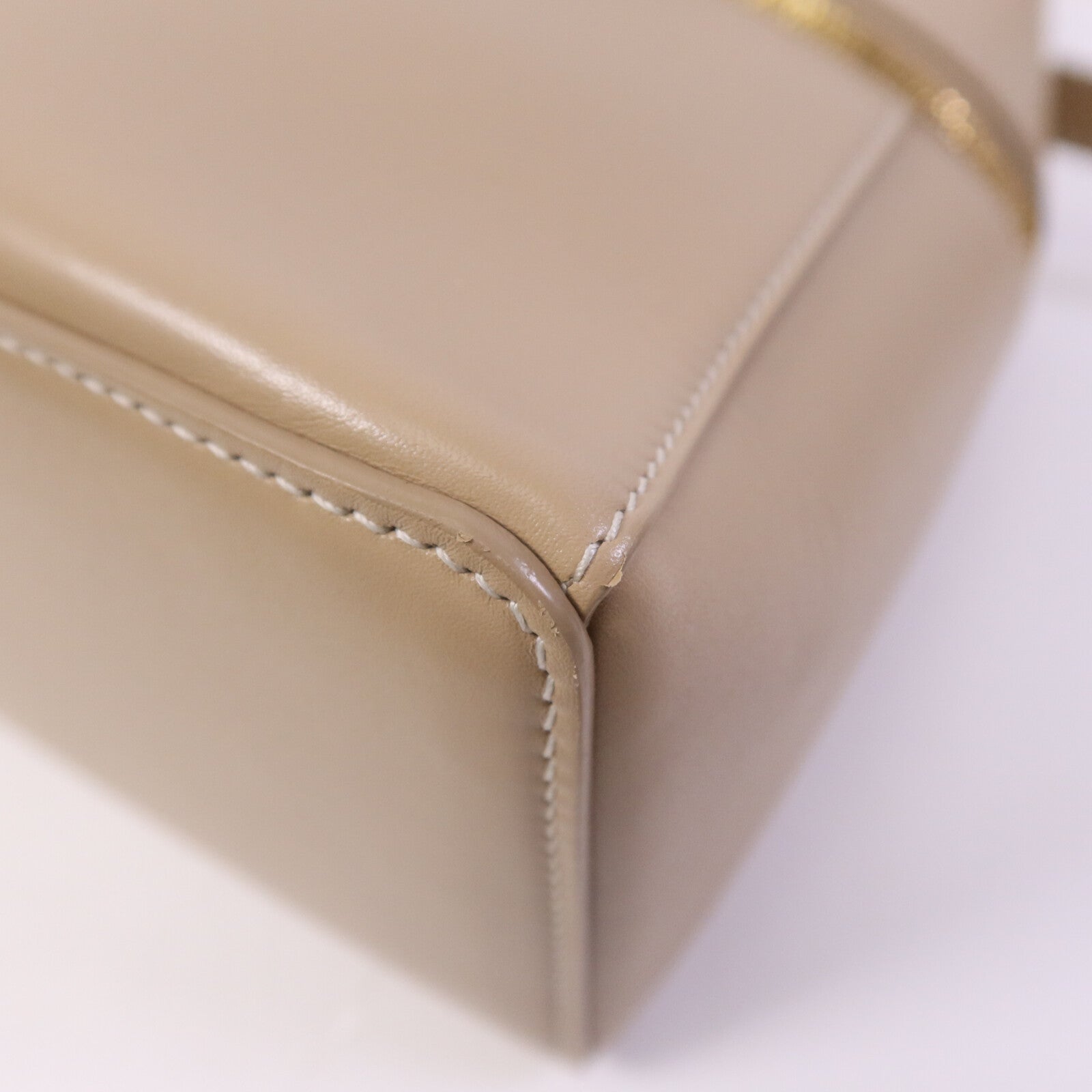 Loro Piana 牛皮皮革Loro Piana L27金扣手挽肩背兩用袋