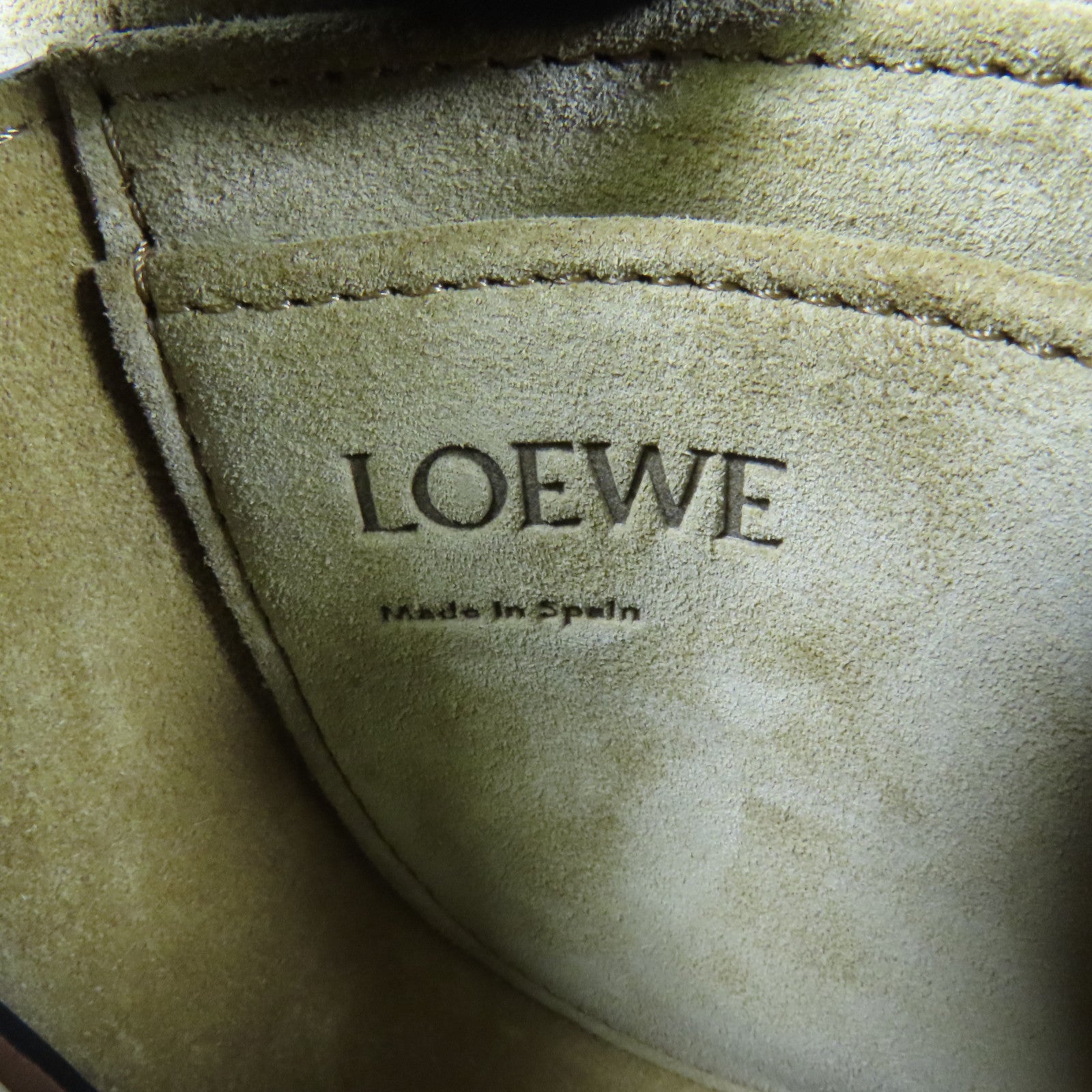 LOEWE 牛皮皮革Gate Dual Mini Bag金扣肩背袋