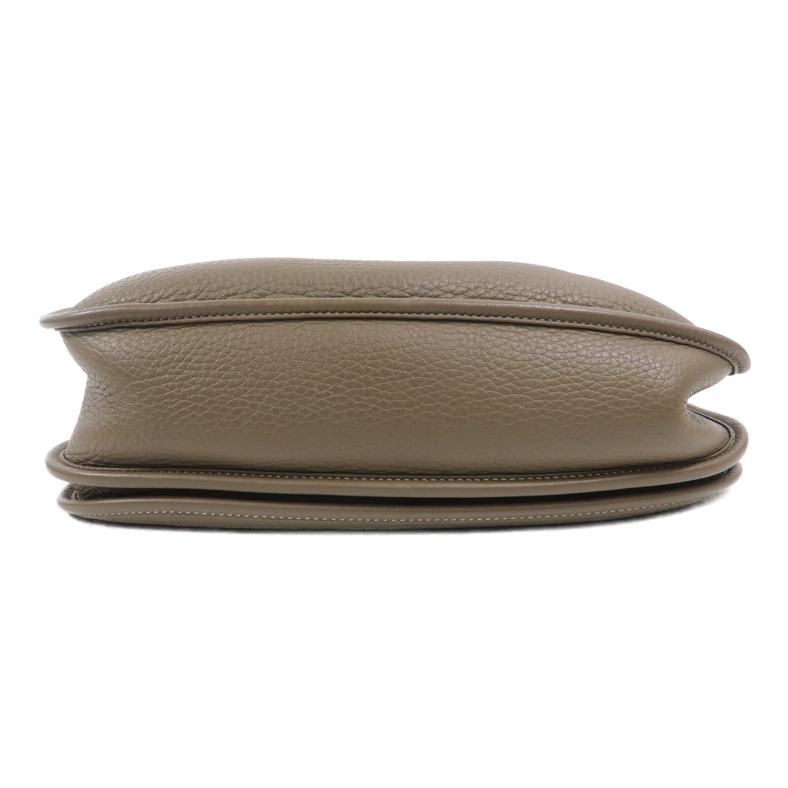HERMES Clemence皮革Evelyne PM肩背袋Etoupe