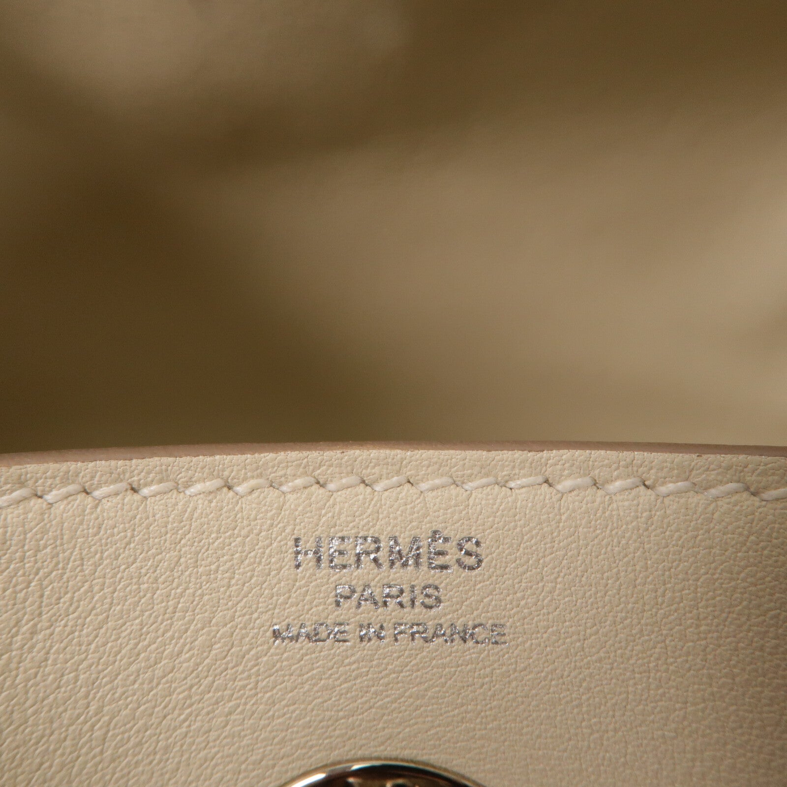 HERMES Swift皮革Lindy 26手挽肩背兩用袋Craie
