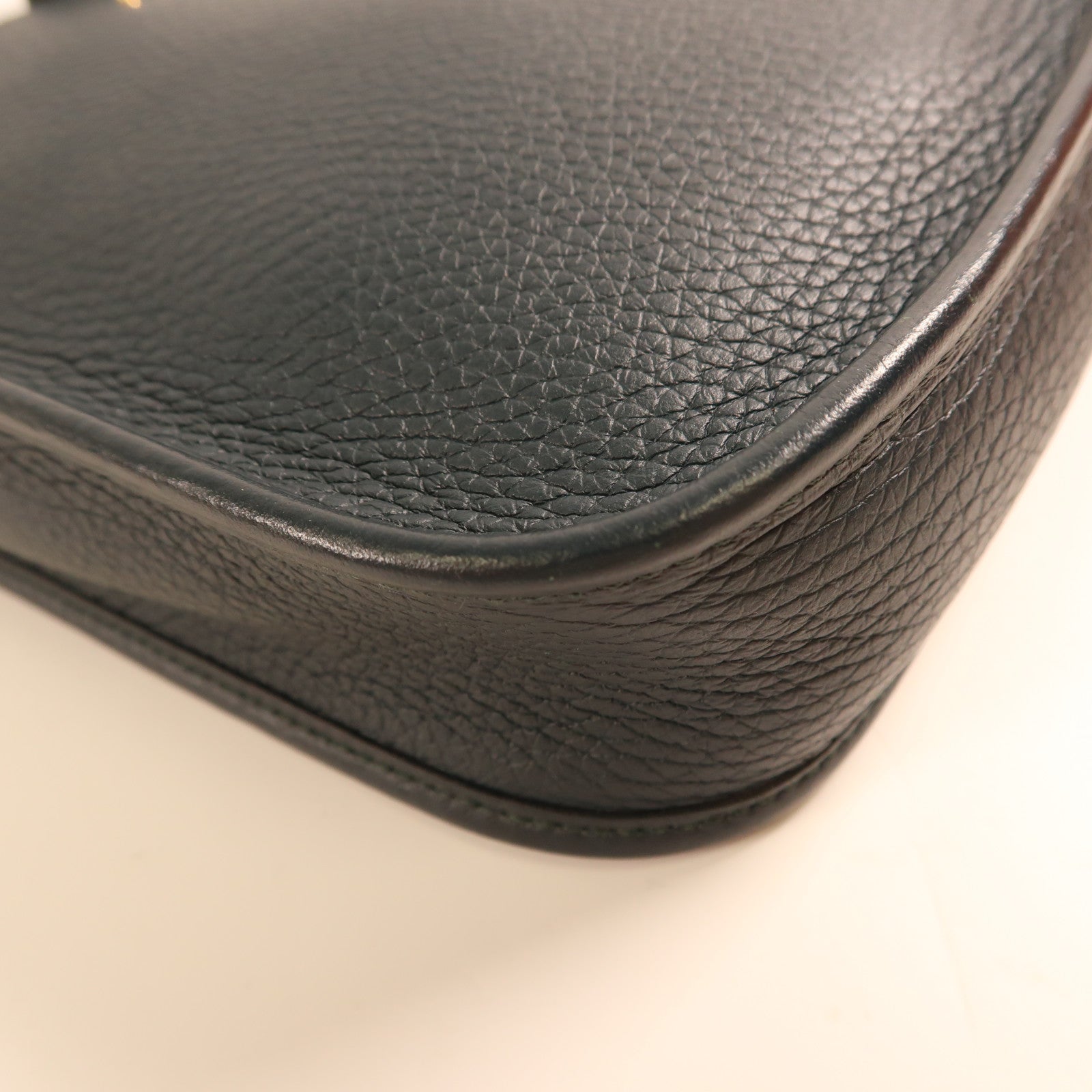 HERMES Clemence皮革Evelyne TPM金扣肩背袋