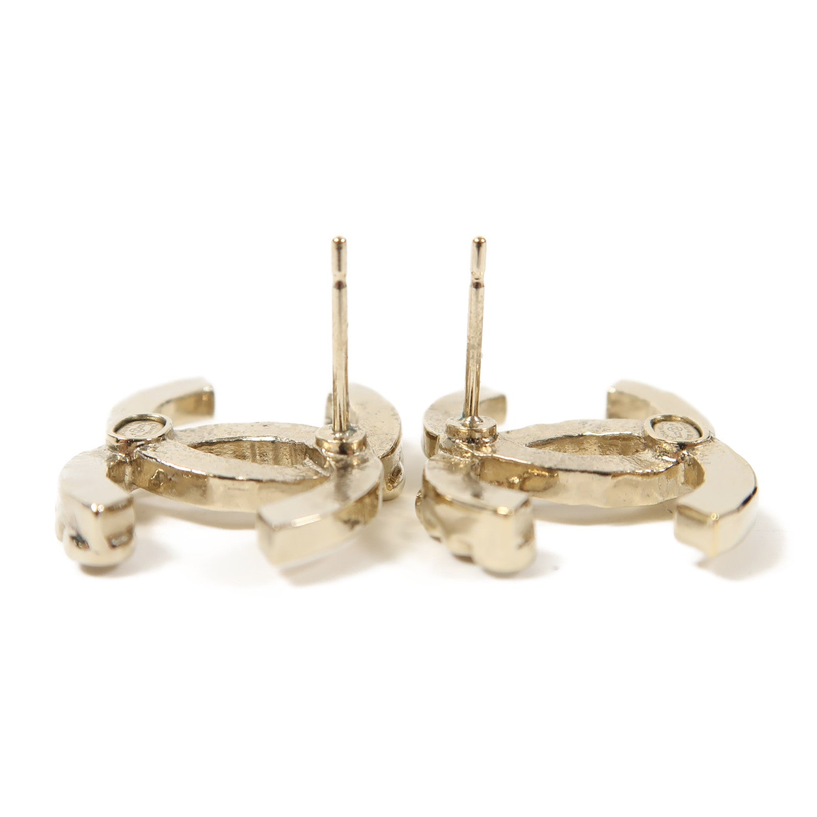 CHANEL 金屬Earrings耳環金色