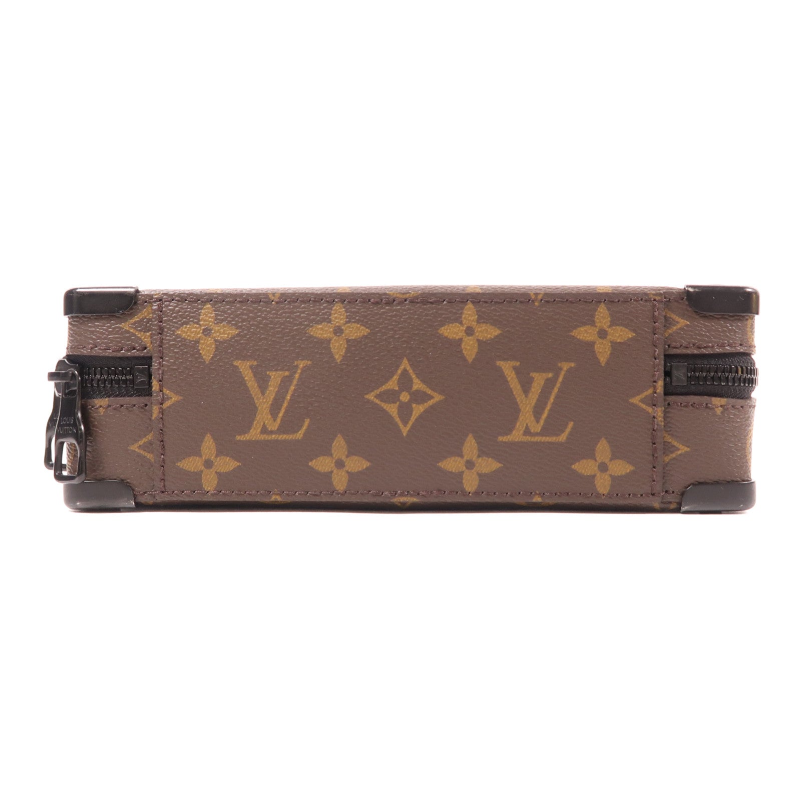 LOUIS VUITTON Monogram Macassar Handle Soft Trunk手挽肩背兩用袋