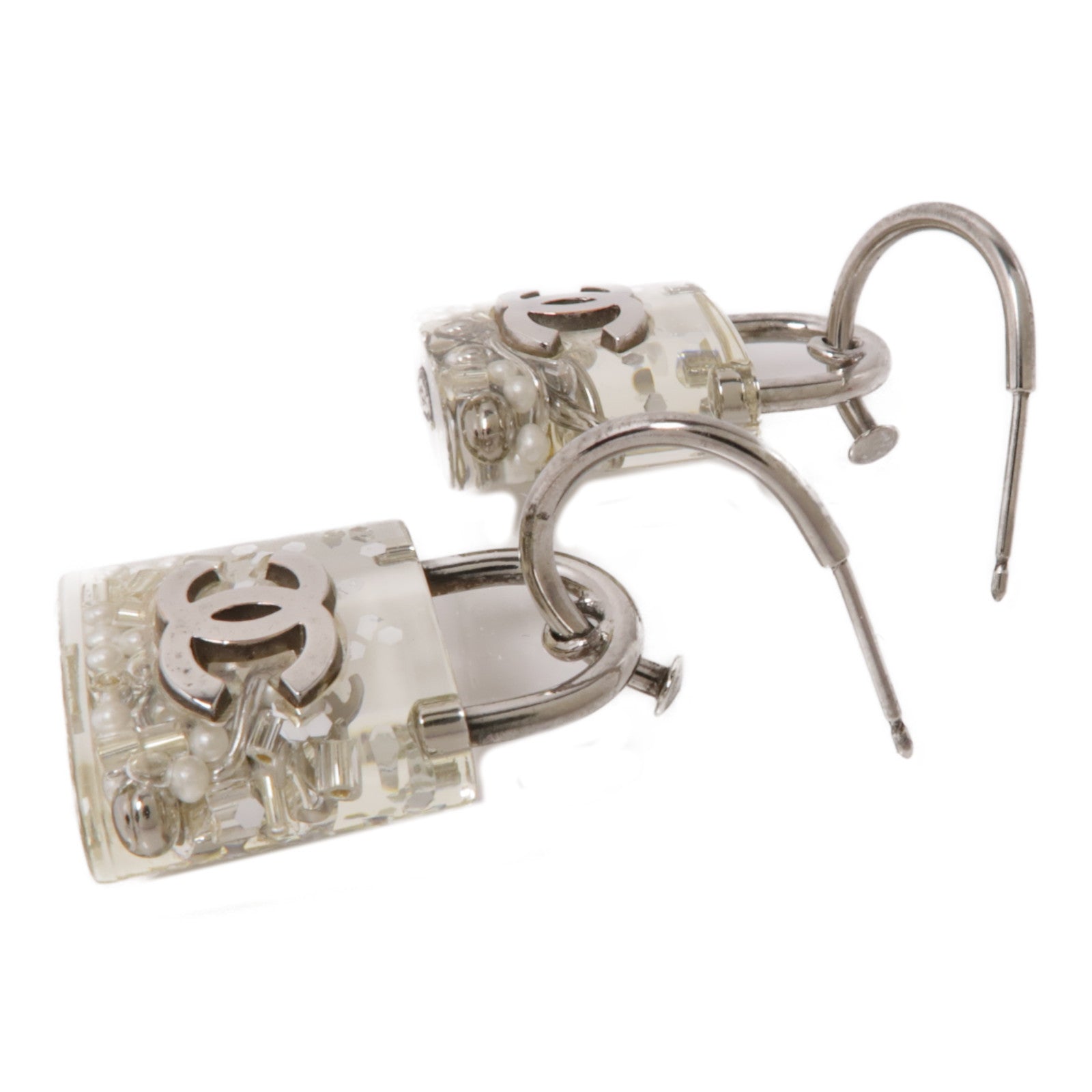 CHANEL PVC/金屬Earrings耳環