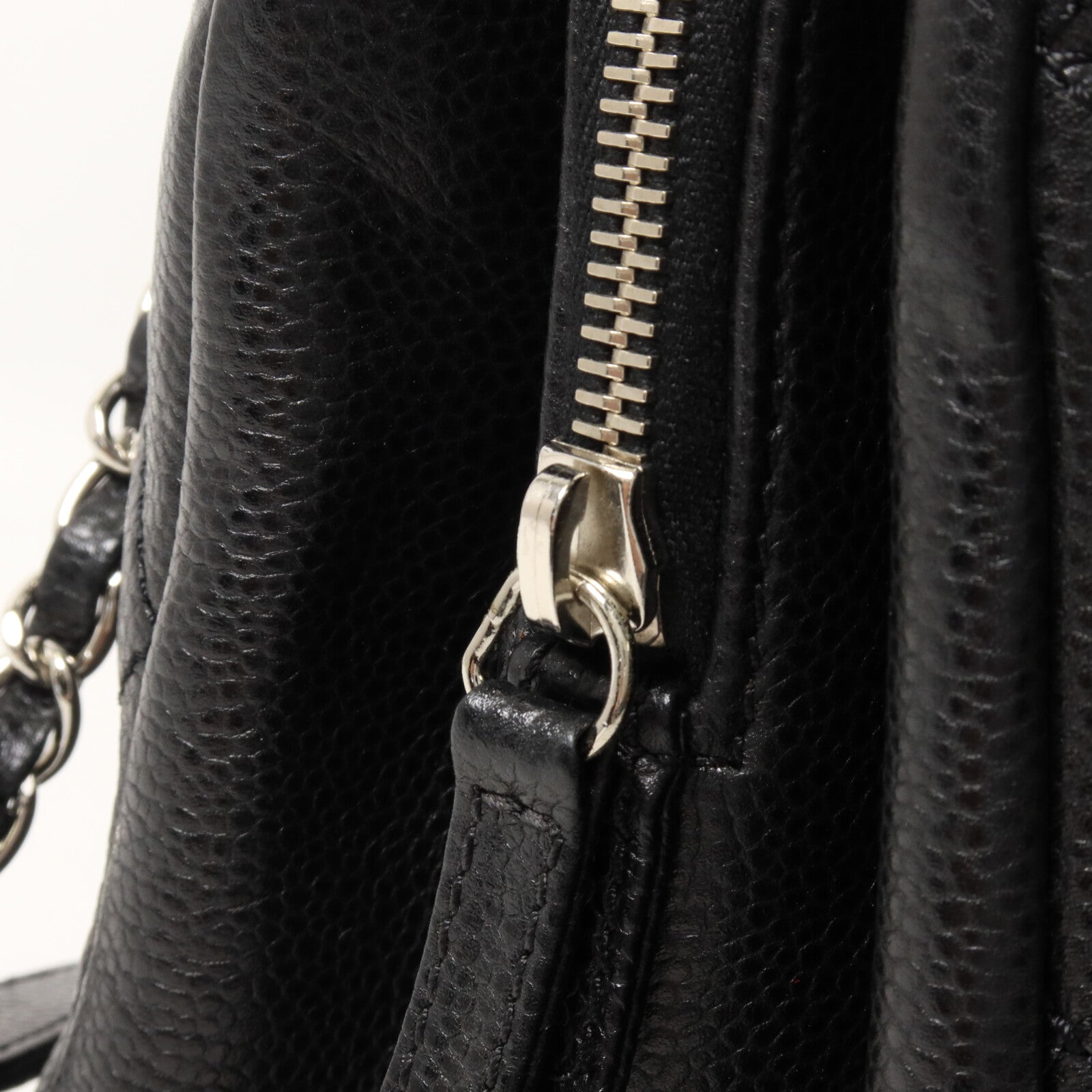 CHANEL 牛皮皮革Chain Shoulder鏈帶肩背袋