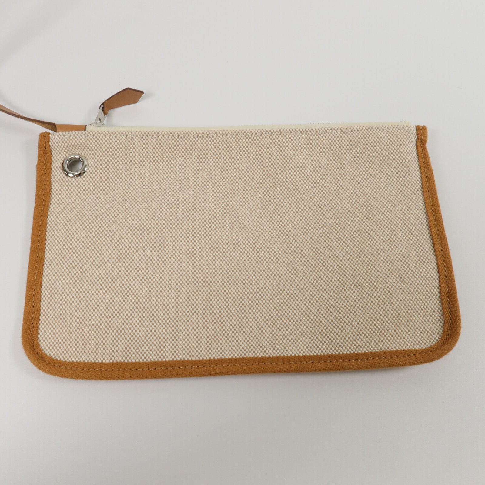 HERMES 帆布Herbag a dos Zip Retourne Backpack背包