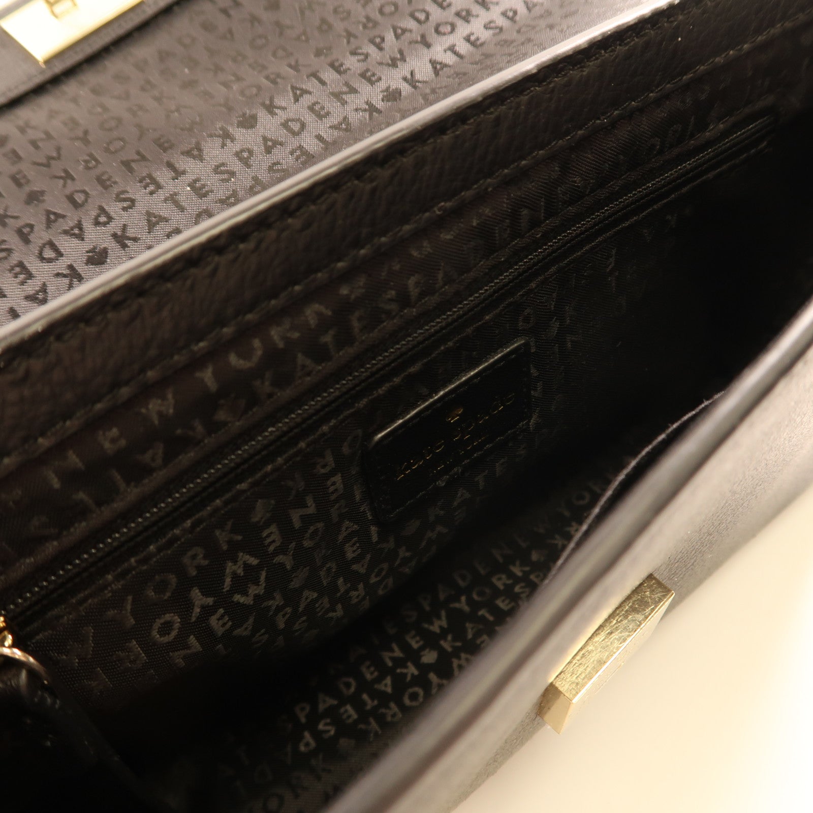 Kate Spade 【激減優惠】牛皮皮革Shoulder Bag金扣鏈帶手挽肩背兩用袋