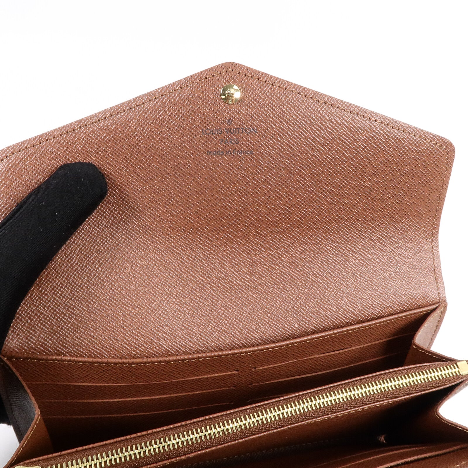 LOUIS VUITTON Monogram Portefeuille Sara金扣長錢包