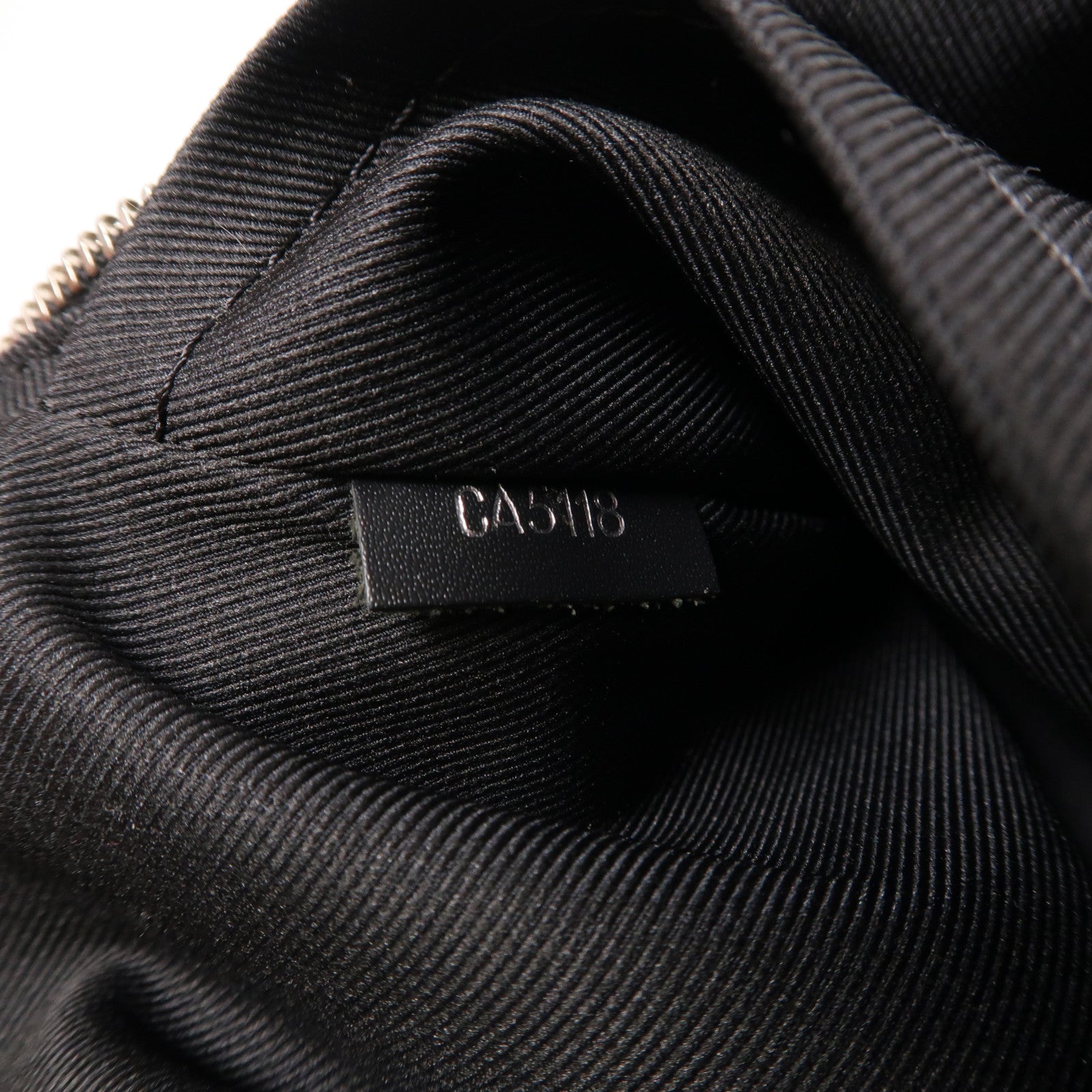LOUIS VUITTON Damier Graphite Avenue Sling銀扣肩背袋黑色