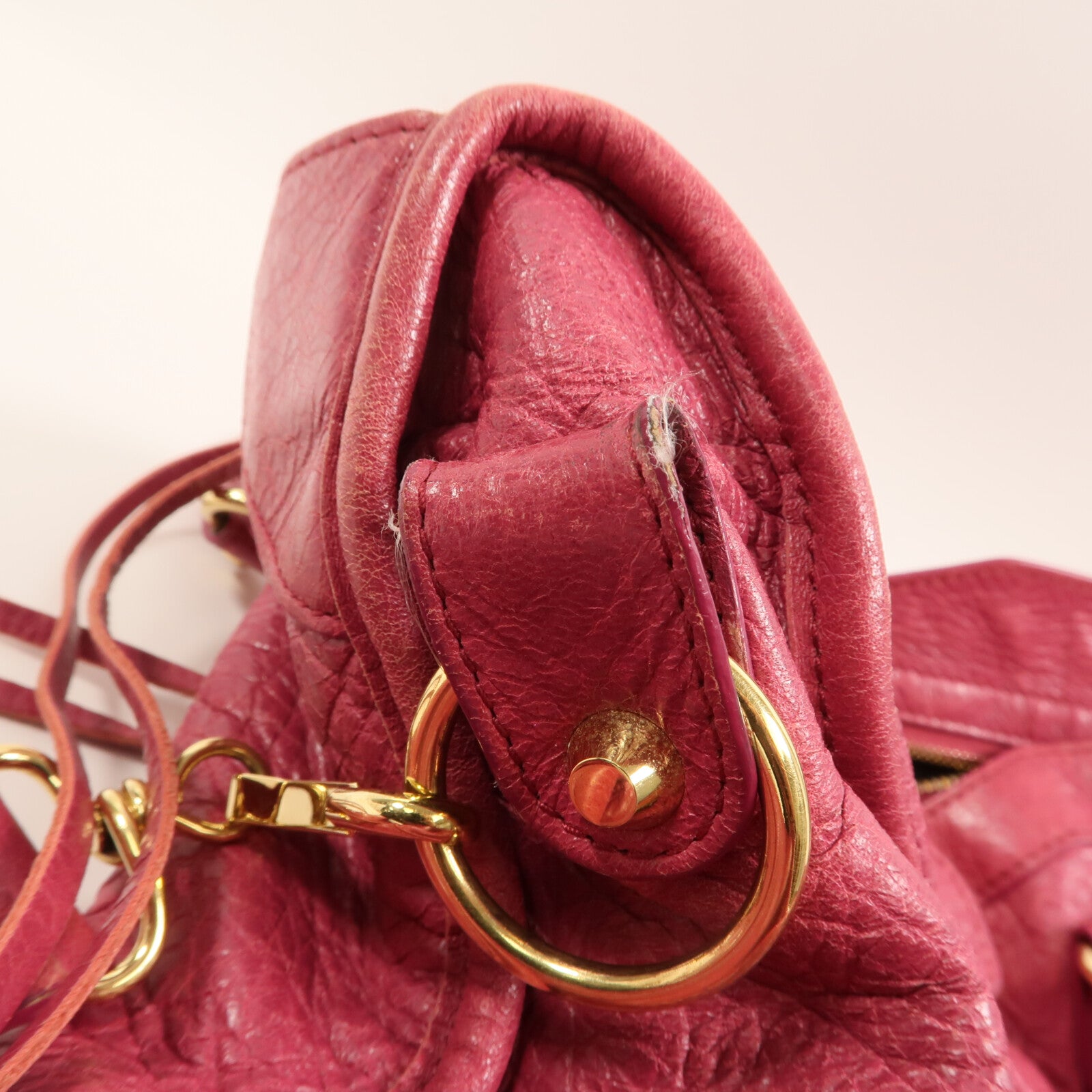 BALENCIAGA 羊皮皮革Classic City手挽肩背兩用袋