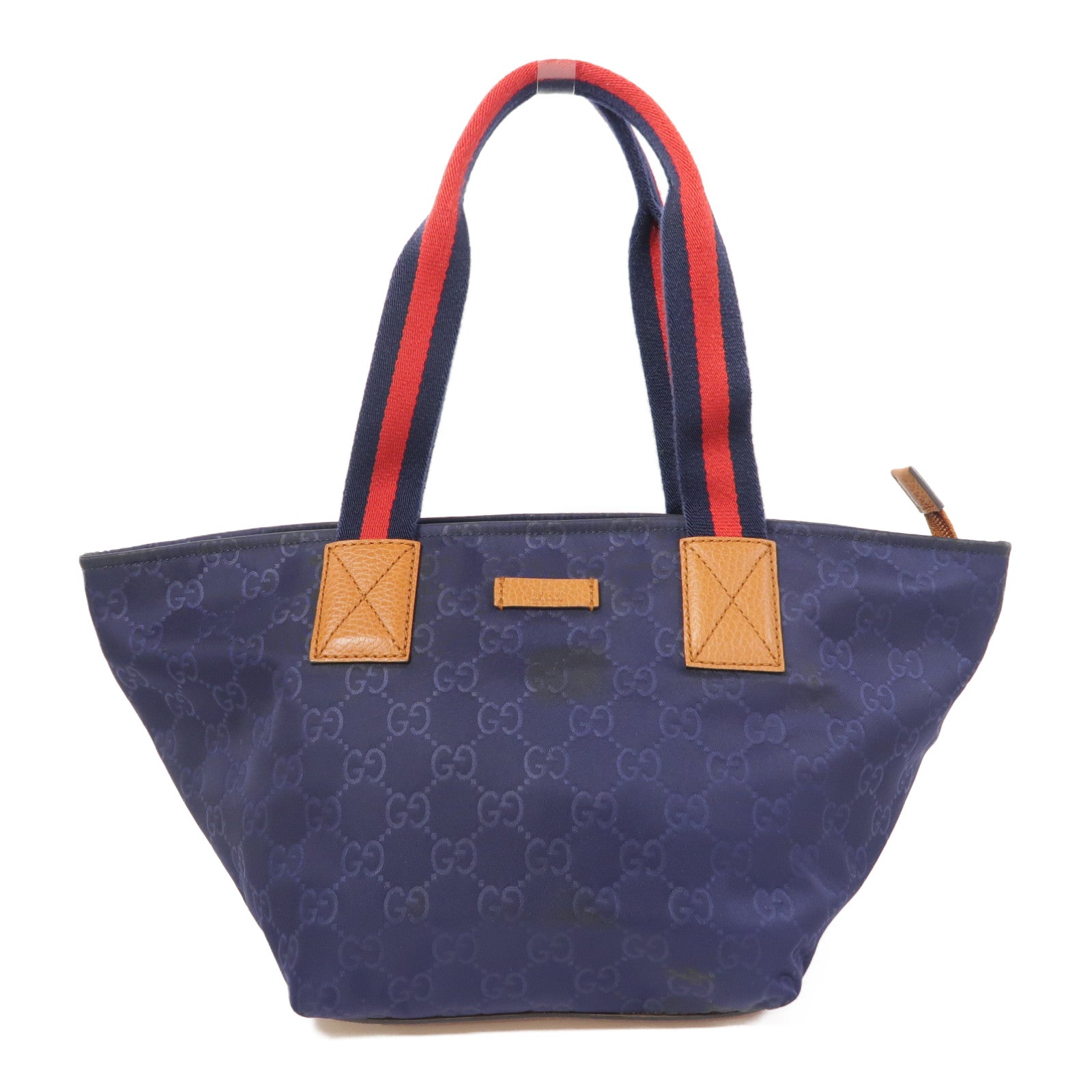 GUCCI 尼龍Hand Bag手挽袋藍色