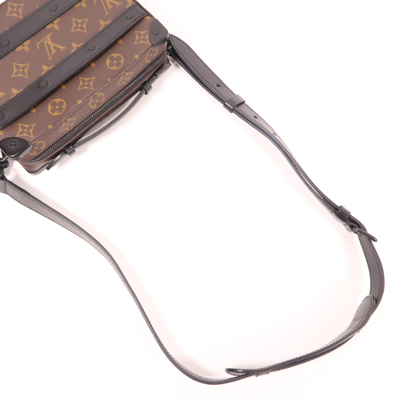 LOUIS VUITTON Monogram Macassar Handle Soft Trunk手挽肩背兩用袋