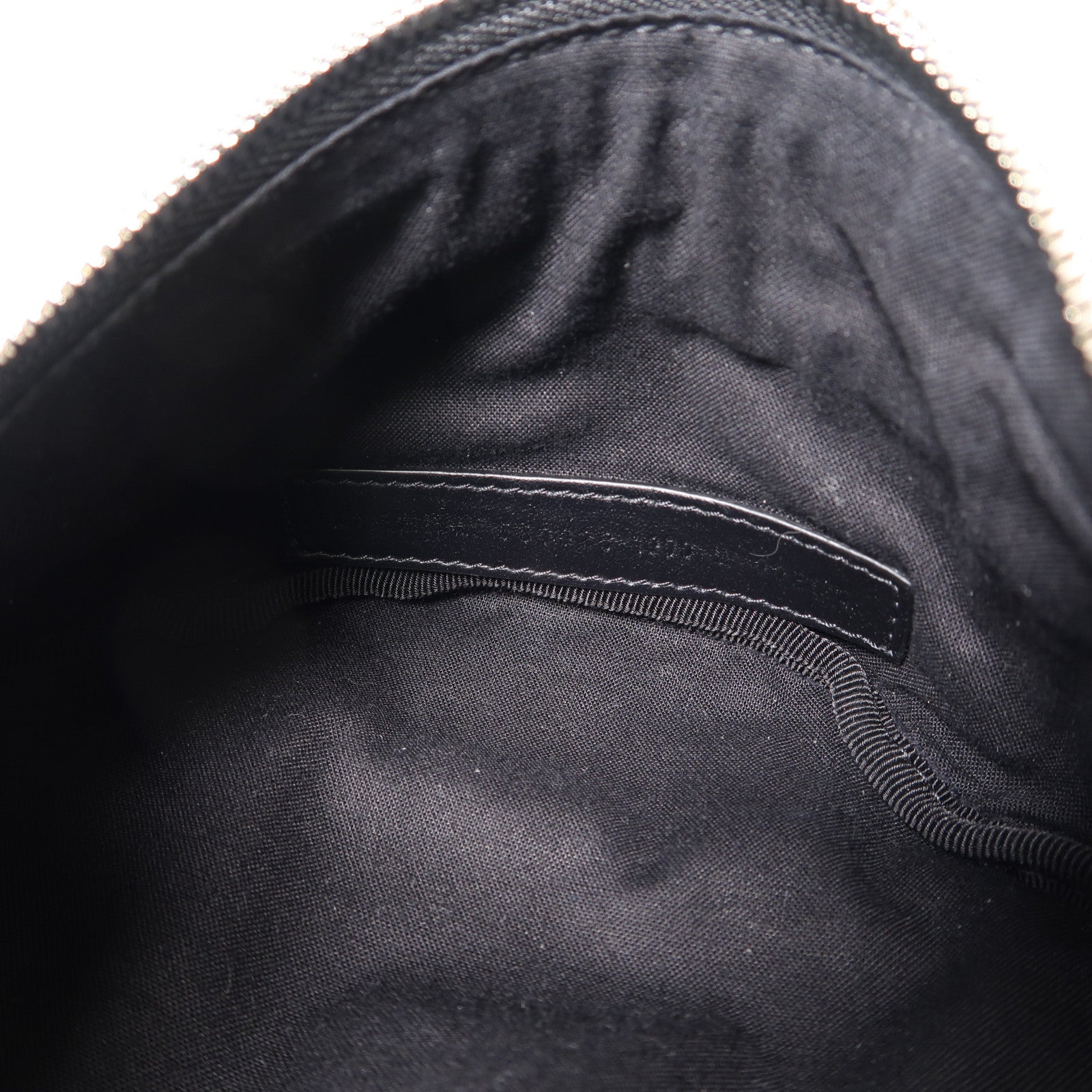 BALENCIAGA 【激減優惠】牛皮皮革Waist Bag銀扣腰包黑色