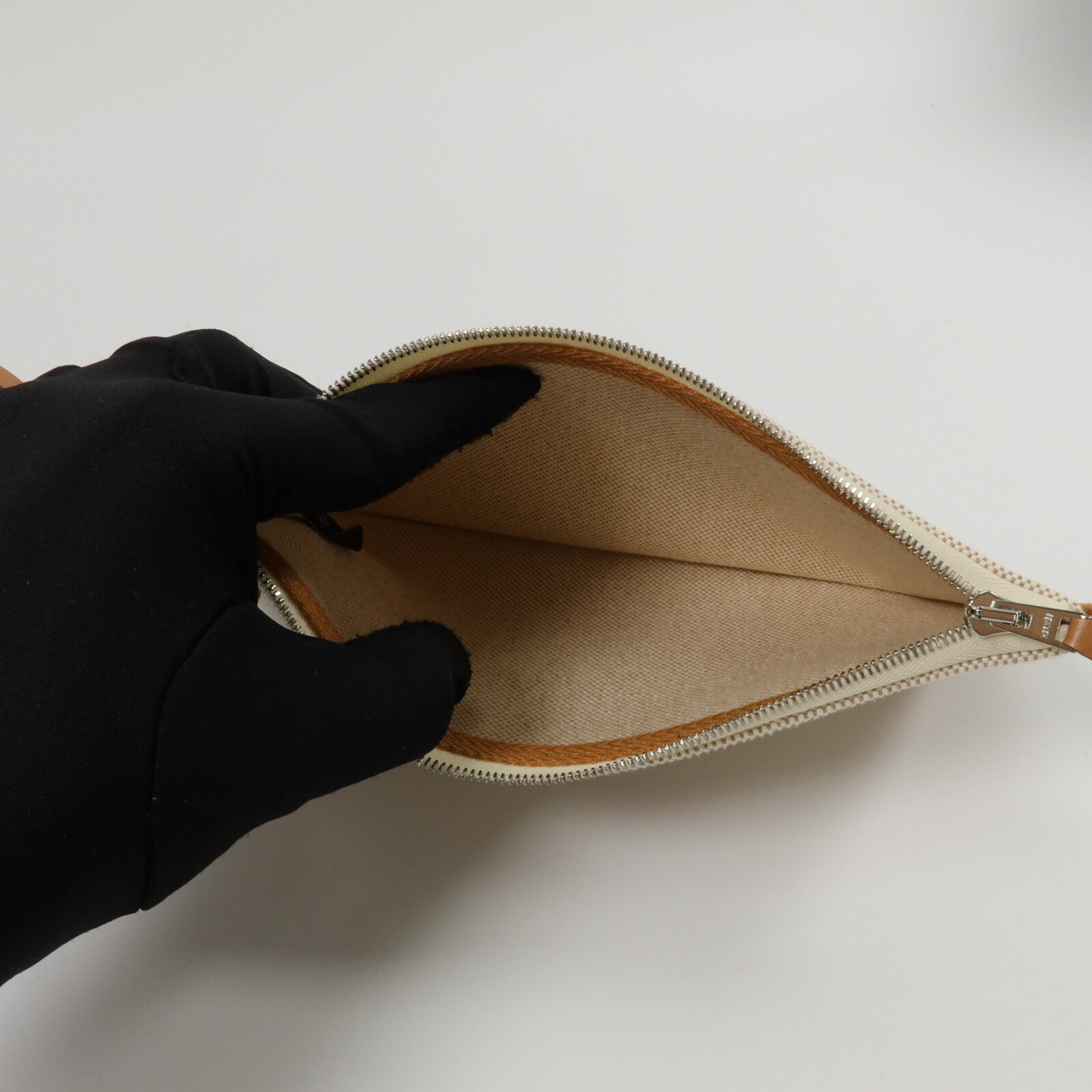 HERMES 帆布Herbag a dos Zip Retourne Backpack背包