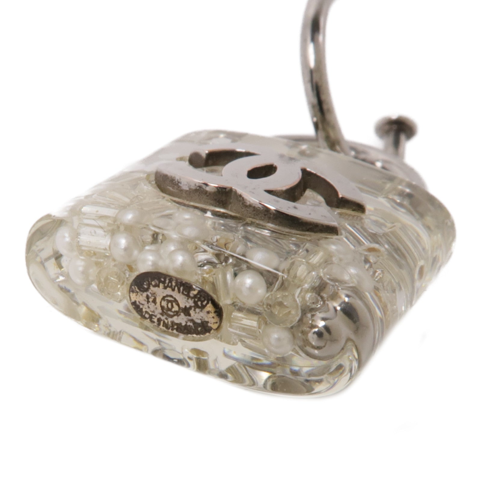 CHANEL PVC/金屬Earrings耳環
