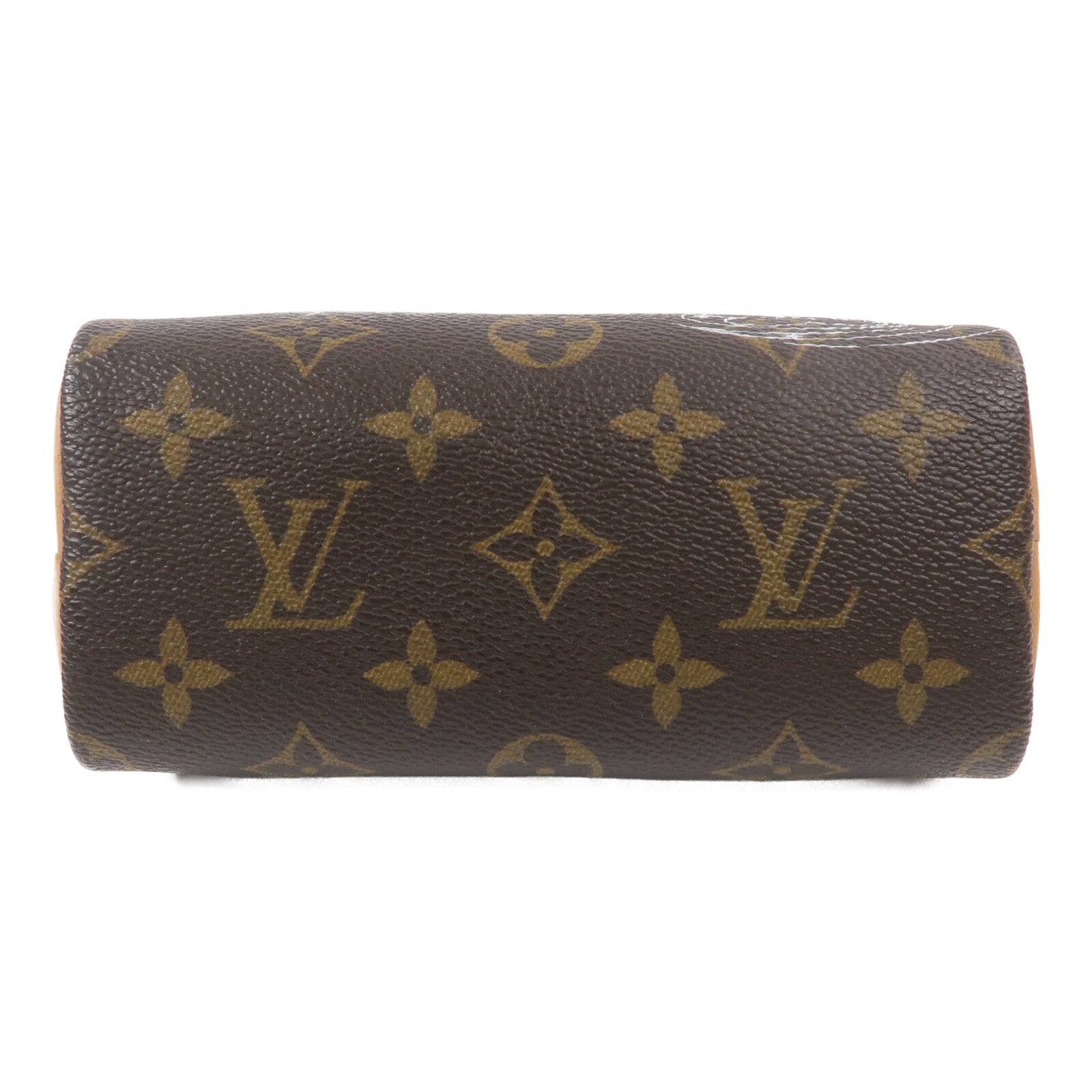 LOUIS VUITTON Monogram Vivienne Nano Speedy金扣手挽肩背兩用袋