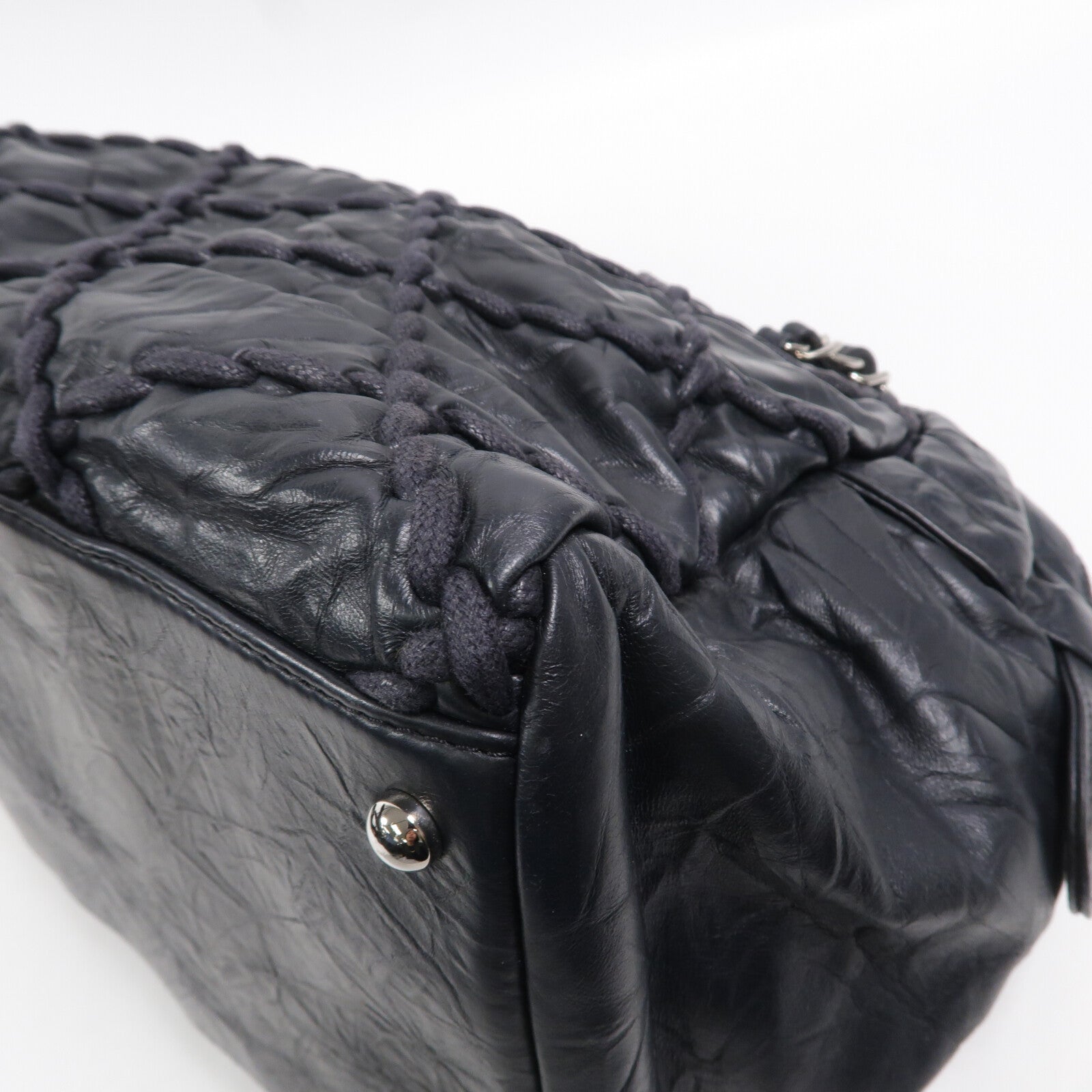 CHANEL 牛皮皮革Shoulder Bag鏈帶肩背袋