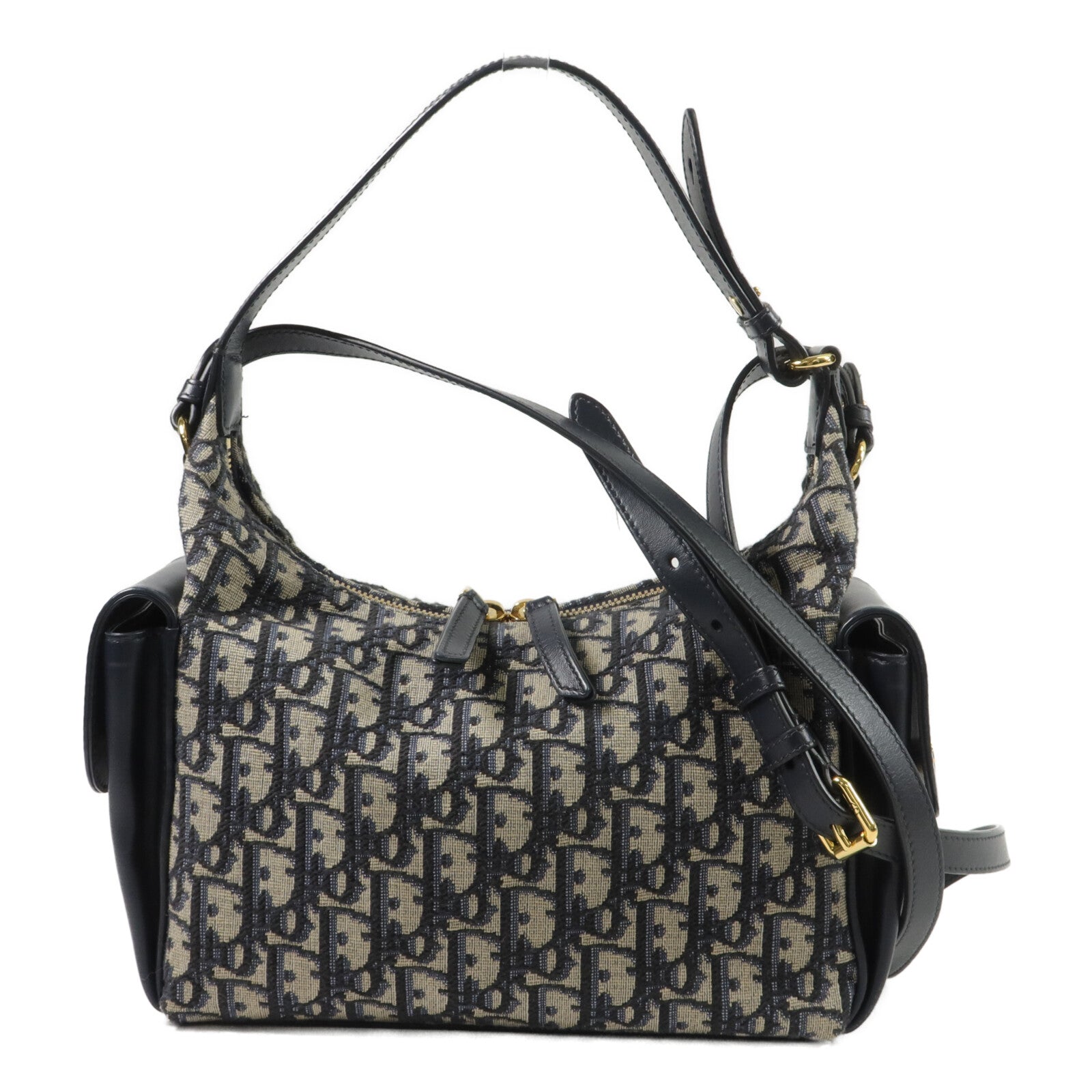 Dior 帆布/皮革Mini D-Dream Bag