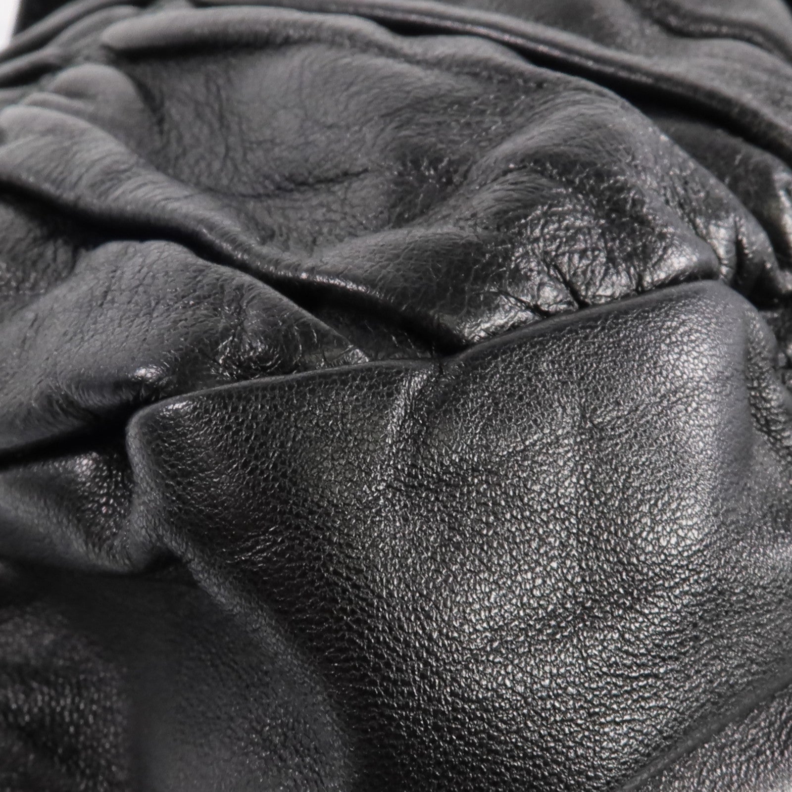 PRADA 羊皮皮革2 Way Shoulder金扣手挽肩背兩用袋