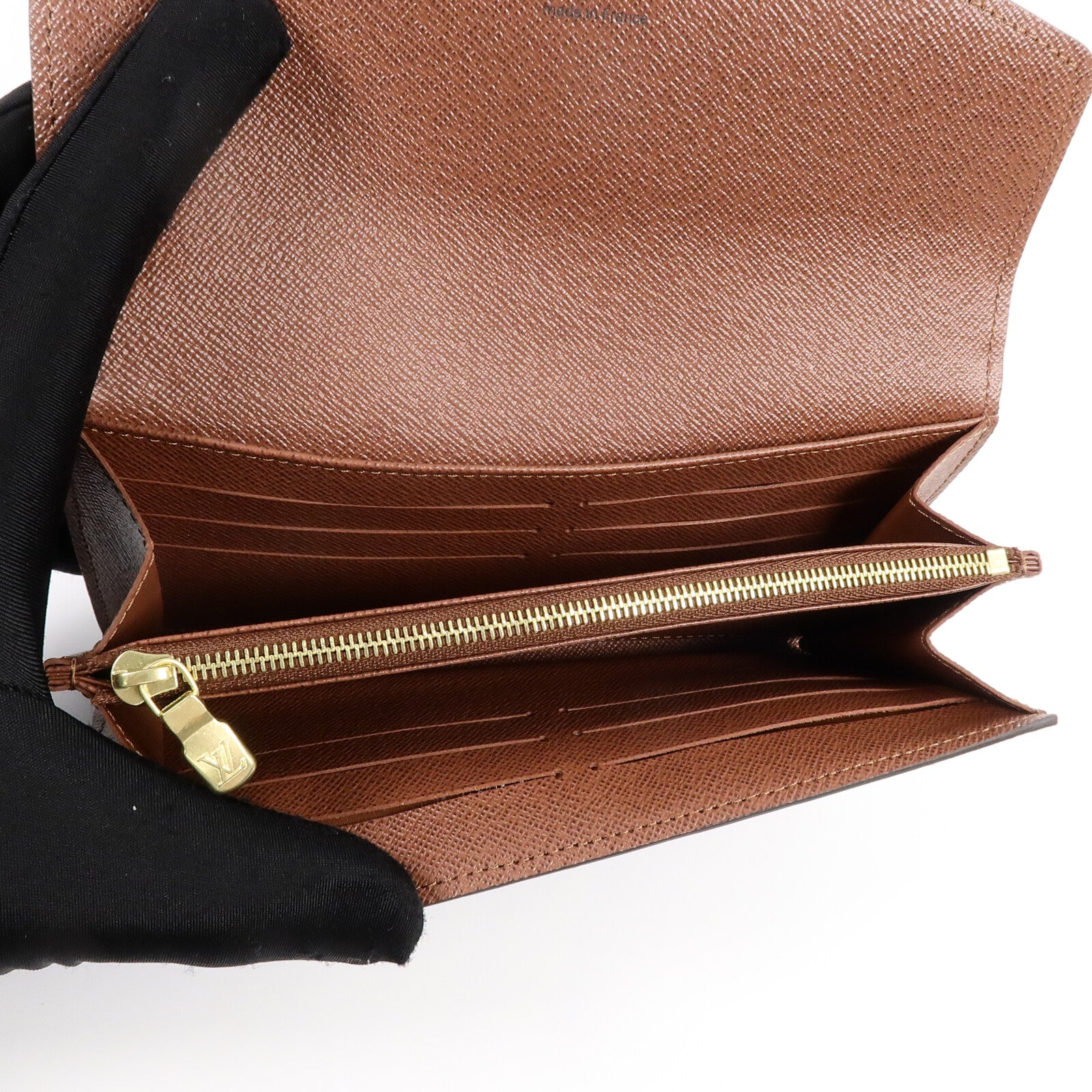 LOUIS VUITTON Monogram Portefeuille Sara金扣長錢包