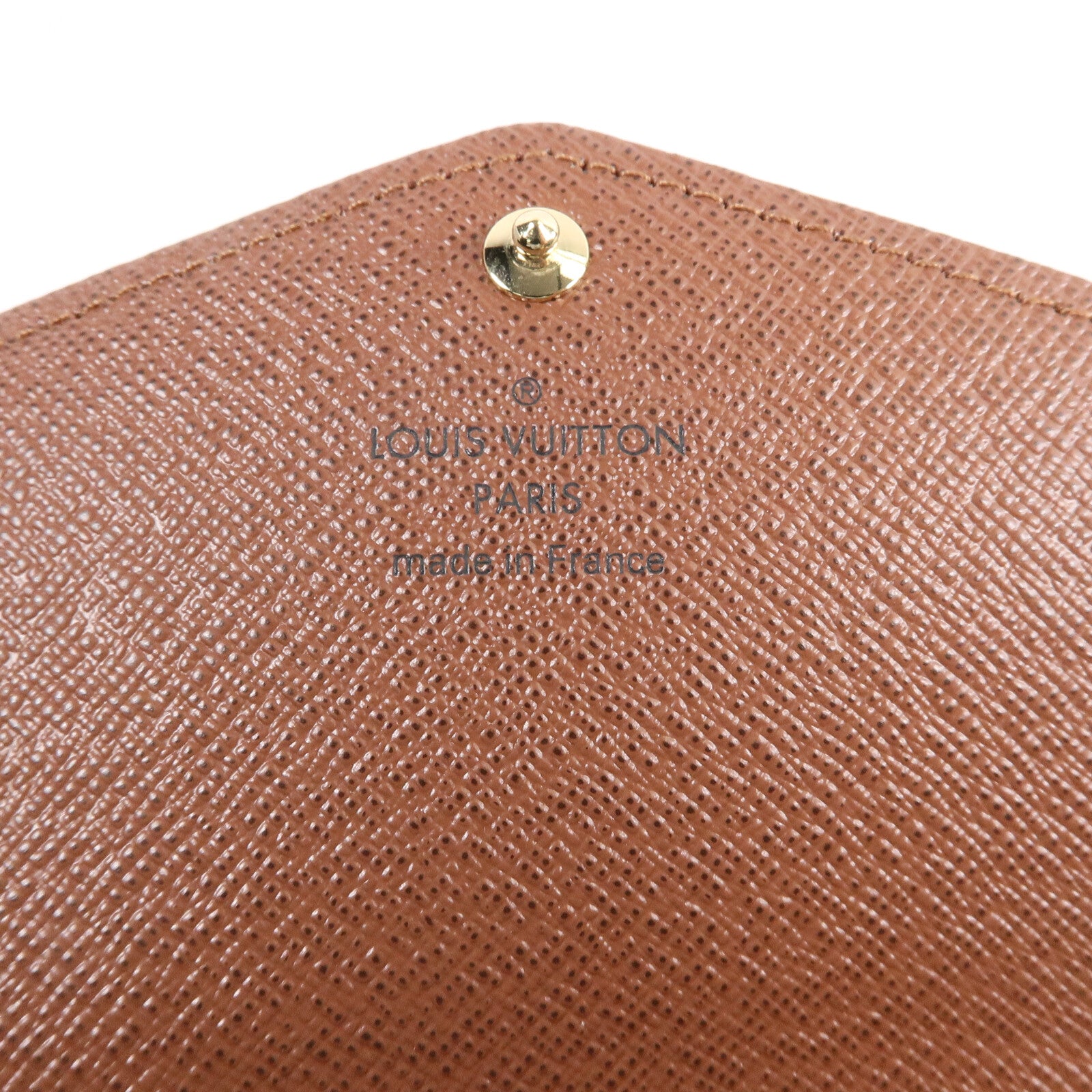 LOUIS VUITTON Monogram Portefeuille Sara金扣長錢包