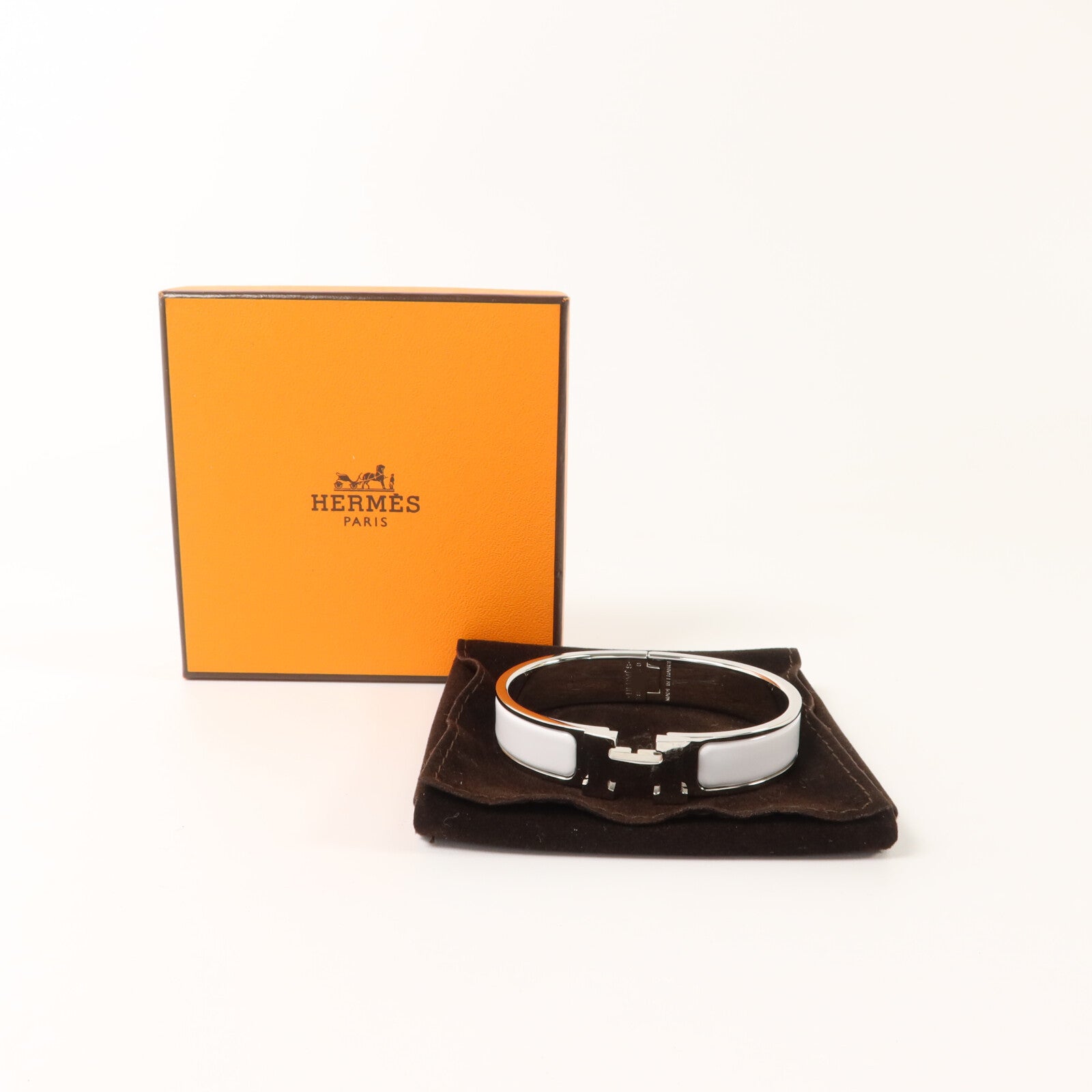 HERMES 金屬Clic H手鐲