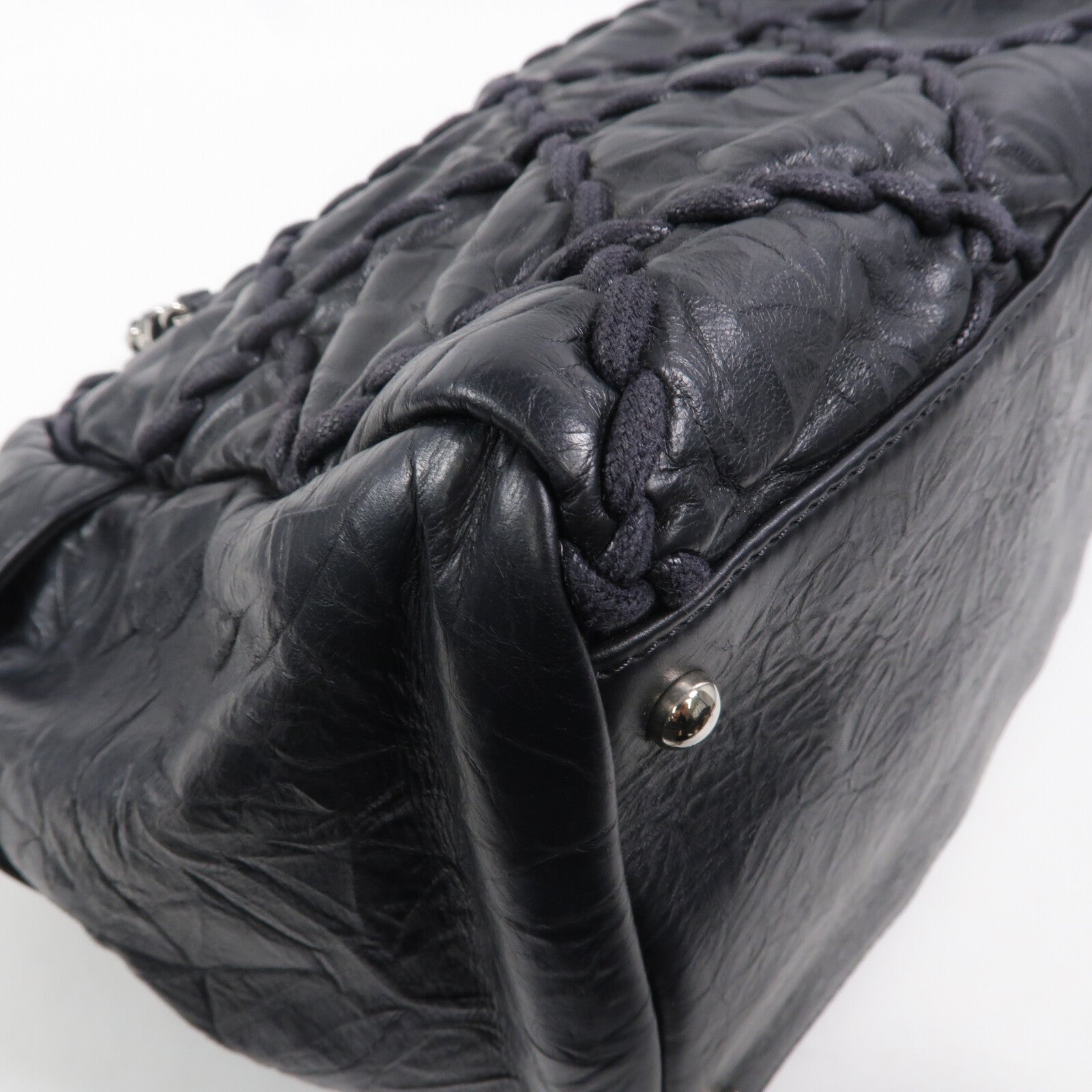 CHANEL 牛皮皮革Shoulder Bag鏈帶肩背袋