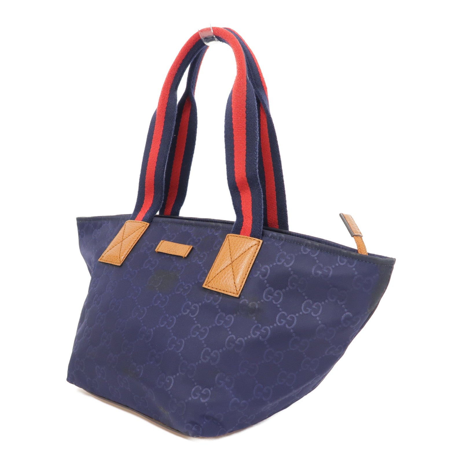 GUCCI 尼龍Hand Bag手挽袋藍色
