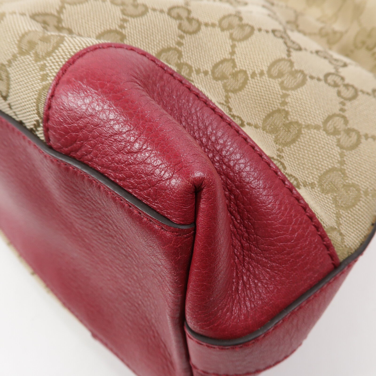 GUCCI 帆布Miss GG Hobo手挽肩背兩用袋