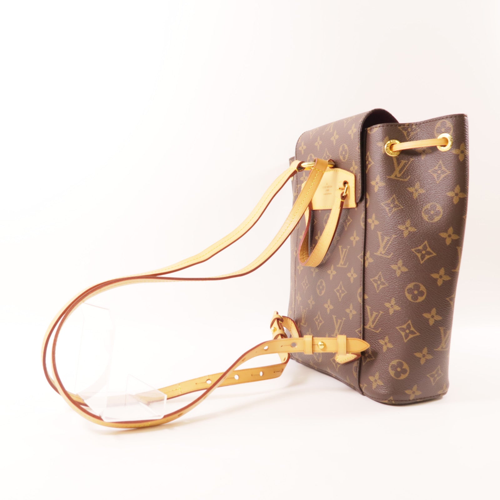 LOUIS VUITTON Monogram Montsouris金扣背包