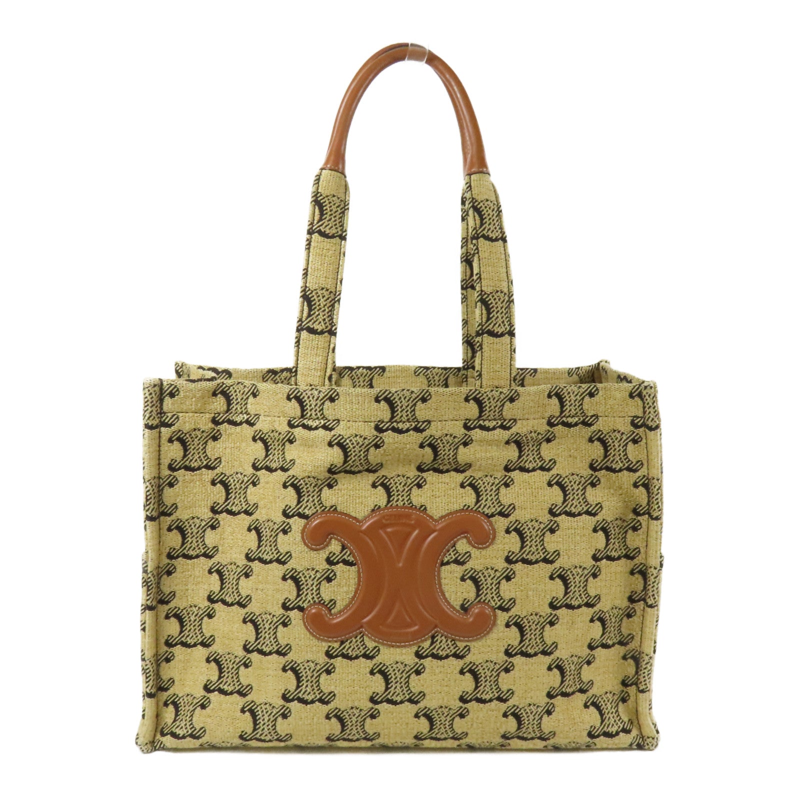 CELINE 帆布Triomphe Cabas Thais肩背袋